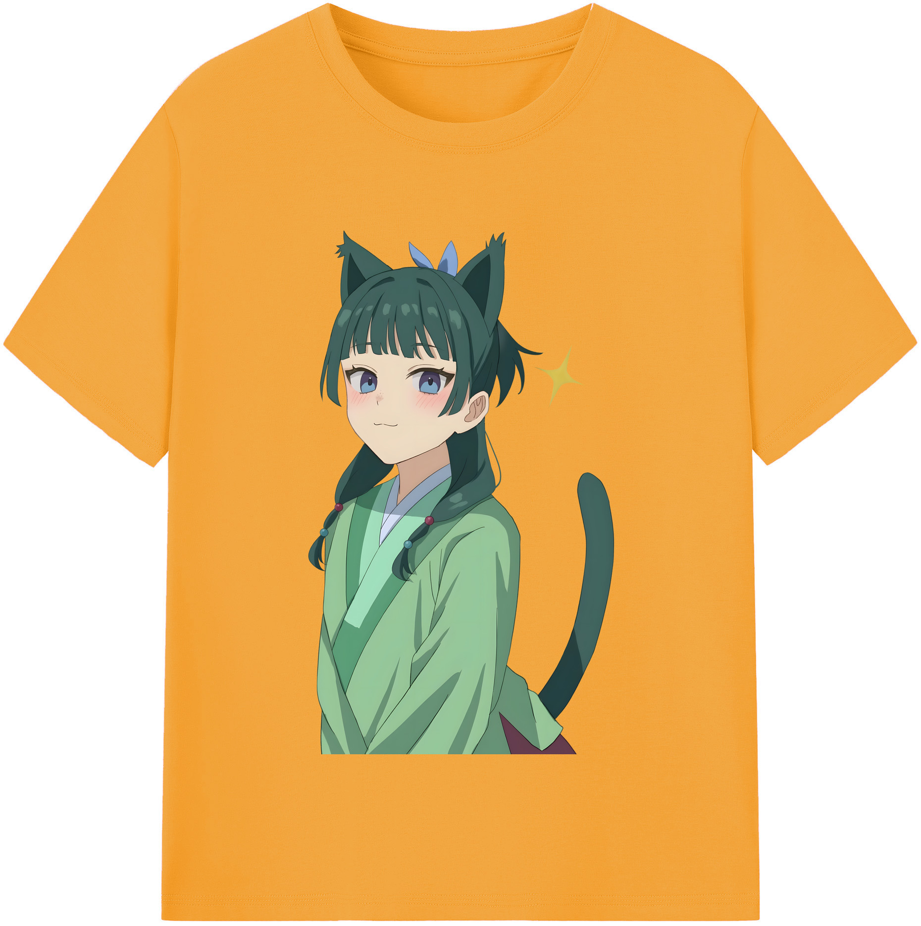 （画像用） 薬屋のひとりごと The Apothecary Diaries 綿100％半袖Tシャツ（フロントプリント）