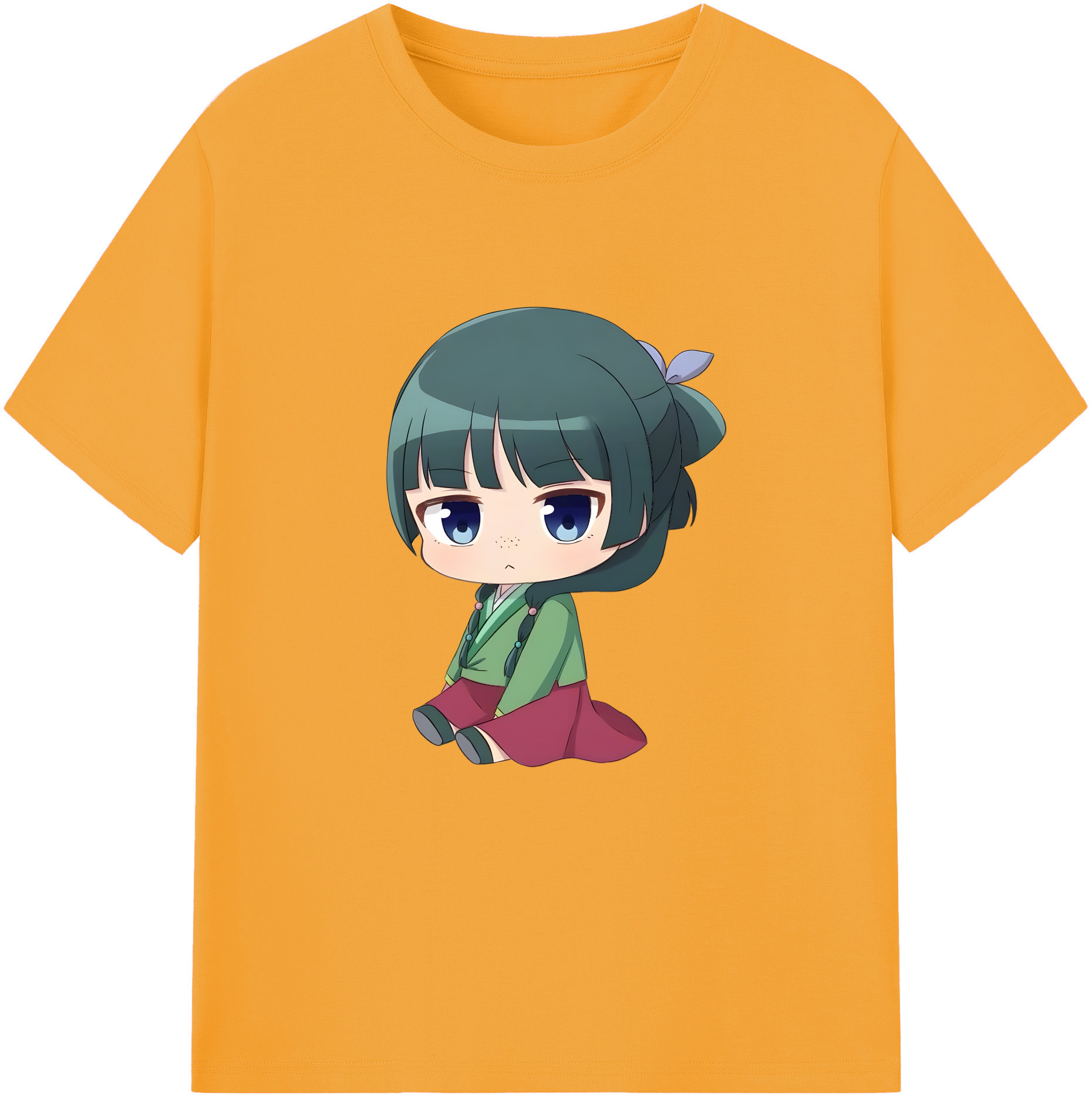 （画像用） 薬屋のひとりごと The Apothecary Diaries 綿100％半袖Tシャツ（フロントプリント）