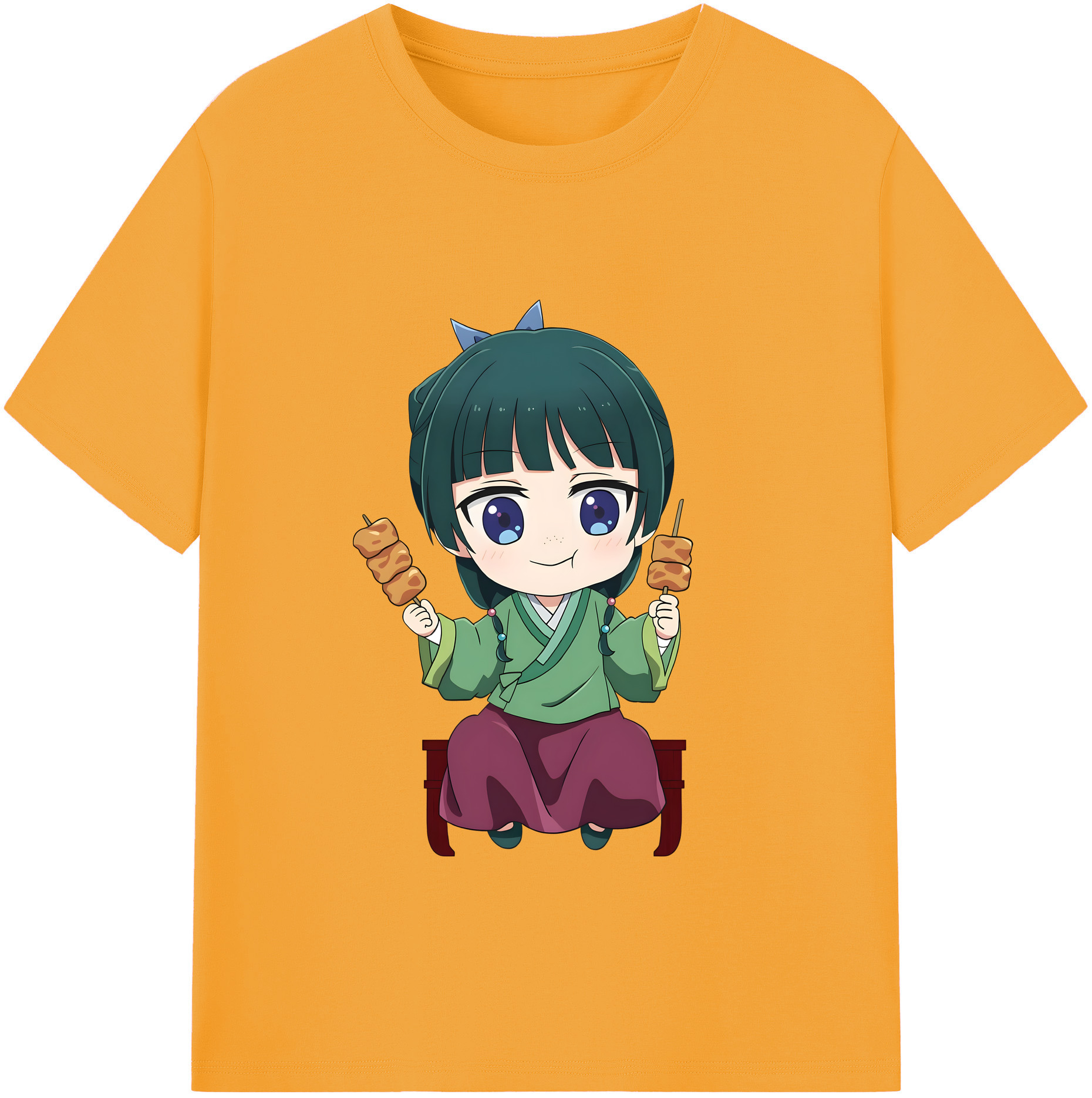 （画像用） 薬屋のひとりごと The Apothecary Diaries 綿100％半袖Tシャツ（フロントプリント）