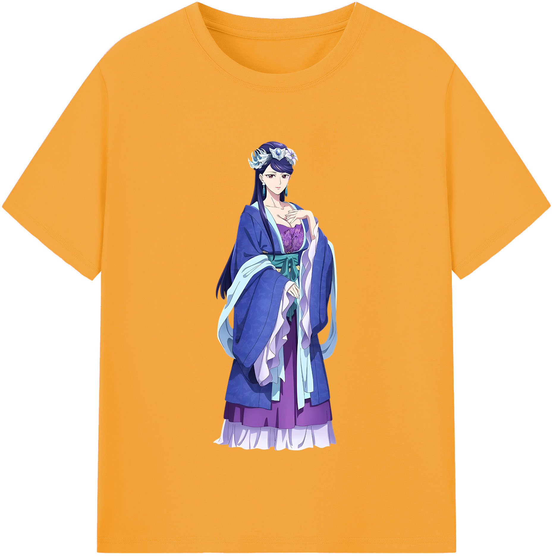 （画像用） 薬屋のひとりごと The Apothecary Diaries 綿100％半袖Tシャツ（フロントプリント）