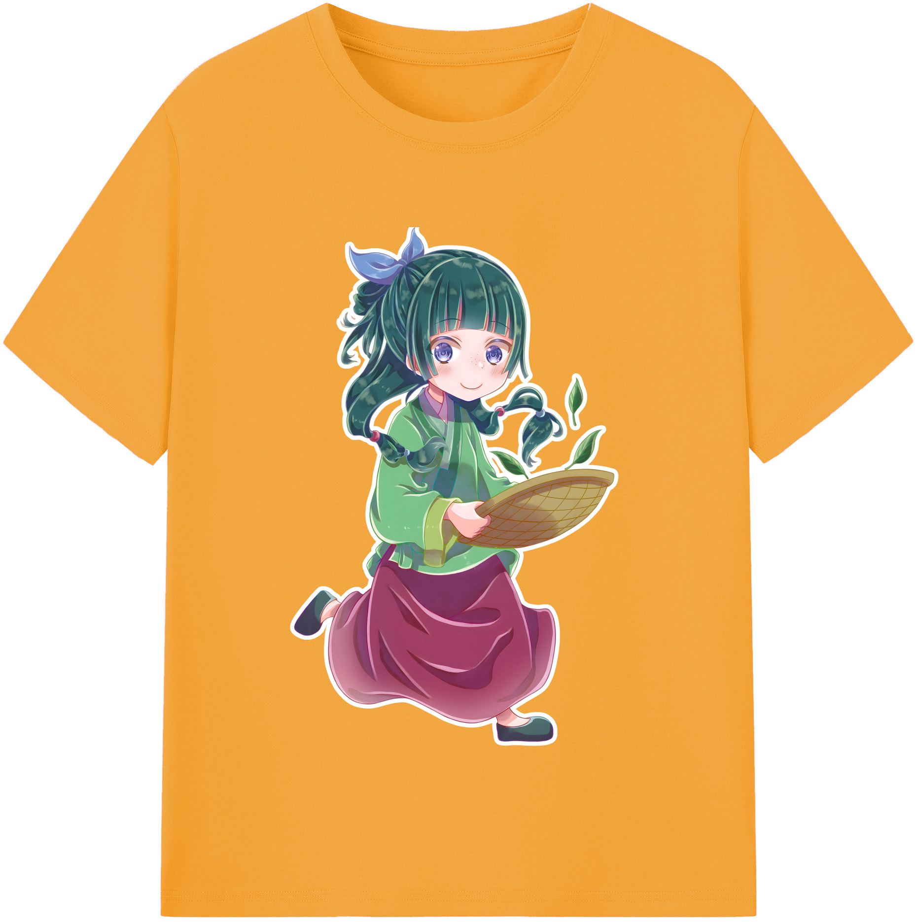 （画像用） 薬屋のひとりごと The Apothecary Diaries 綿100％半袖Tシャツ（フロントプリント）