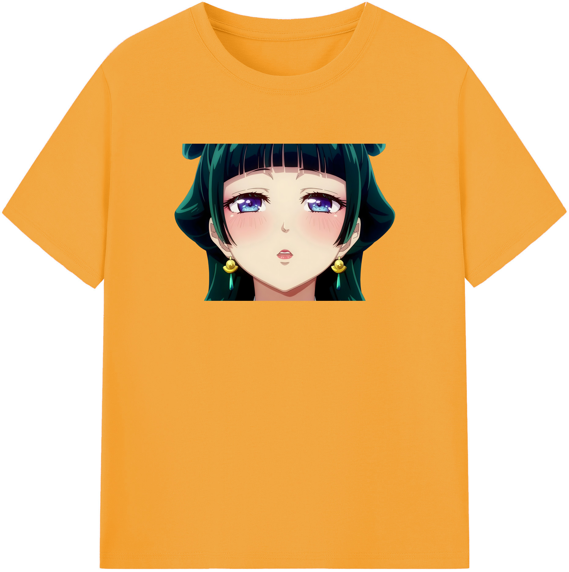 （画像用） 薬屋のひとりごと The Apothecary Diaries 綿100％半袖Tシャツ（フロントプリント）