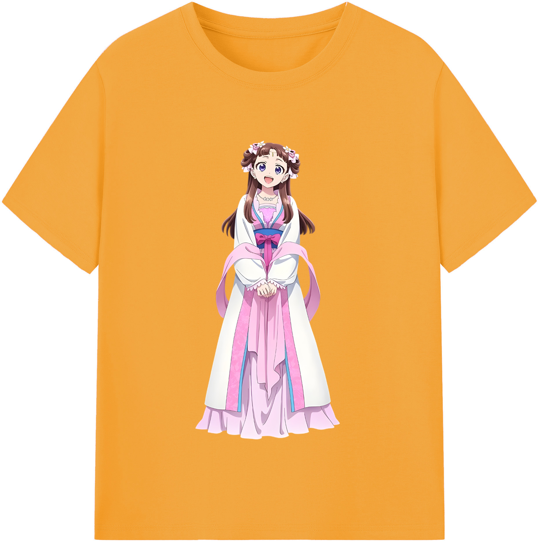 （画像用） 薬屋のひとりごと The Apothecary Diaries 綿100％半袖Tシャツ（フロントプリント）