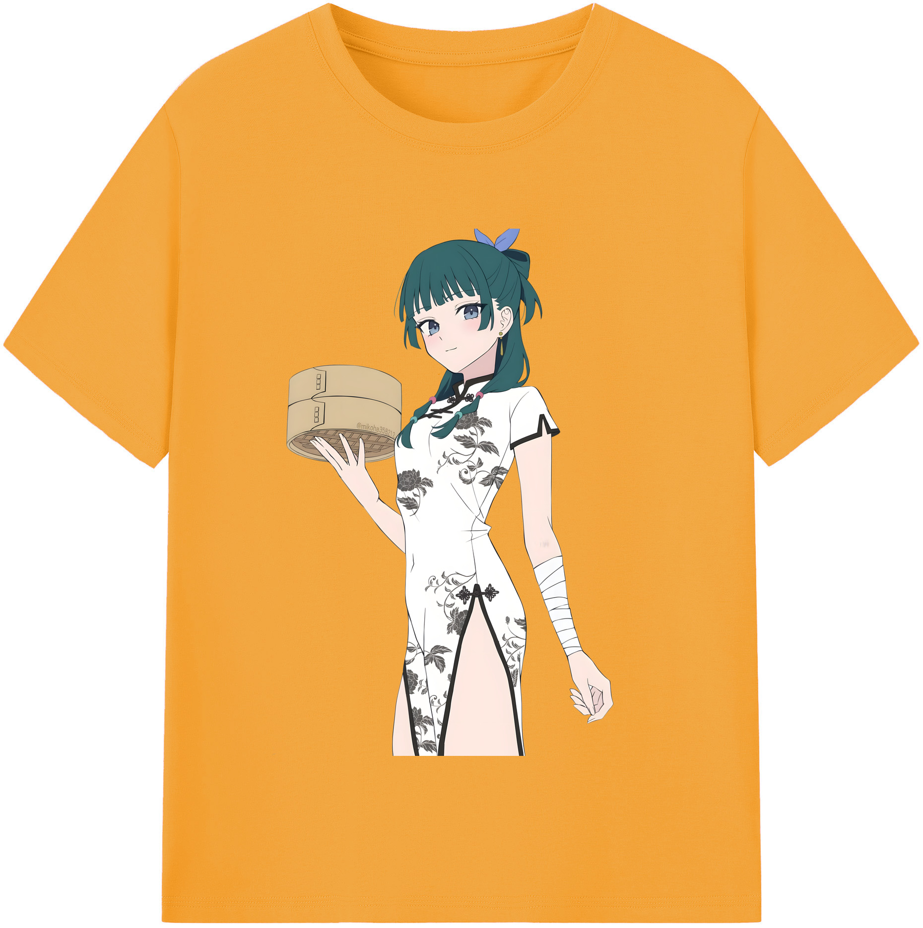 （画像用） 薬屋のひとりごと The Apothecary Diaries 綿100％半袖Tシャツ（フロントプリント）