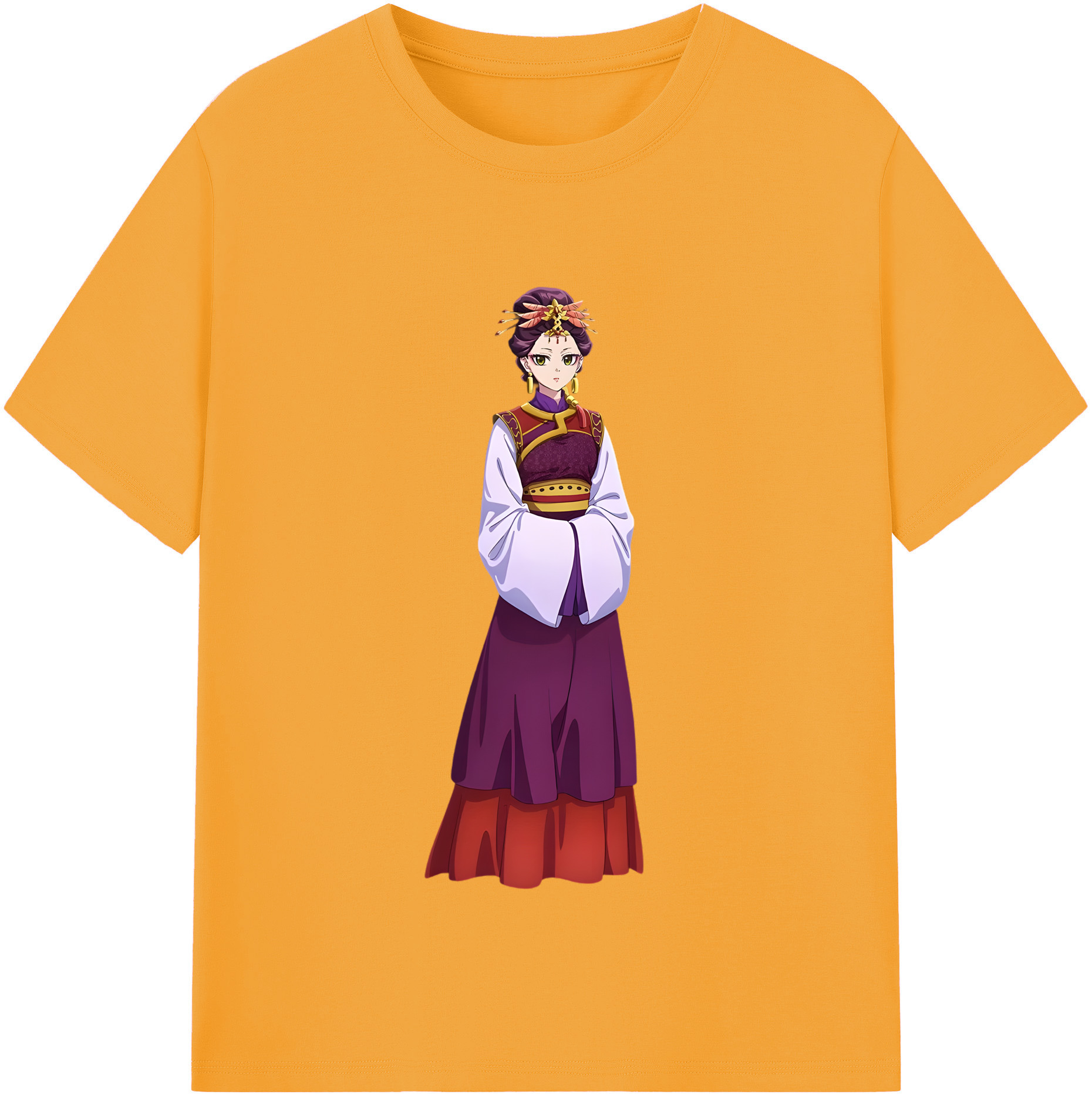 （画像用） 薬屋のひとりごと The Apothecary Diaries 綿100％半袖Tシャツ（フロントプリント）