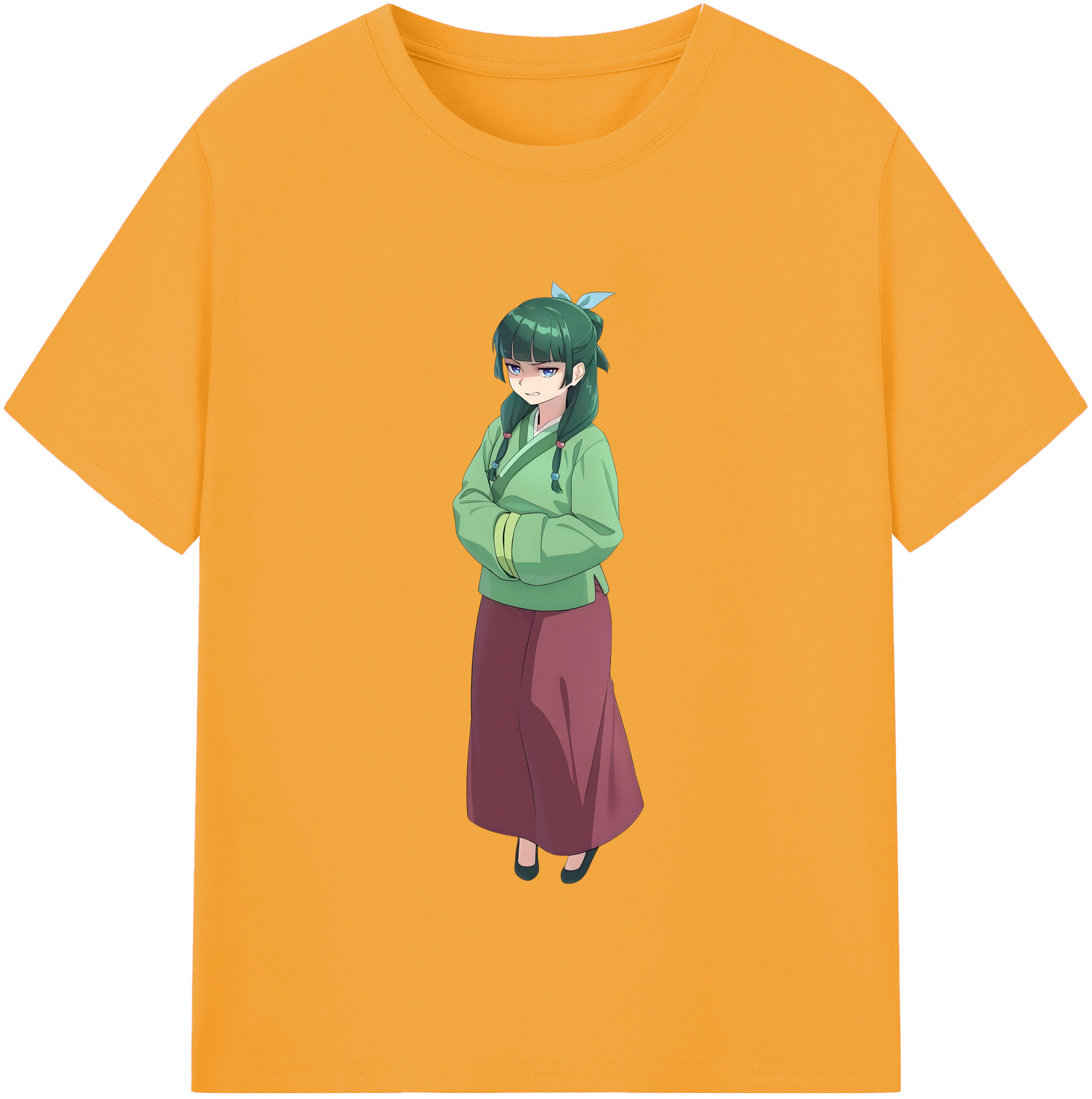 （画像用） 薬屋のひとりごと The Apothecary Diaries 綿100％半袖Tシャツ（フロントプリント）