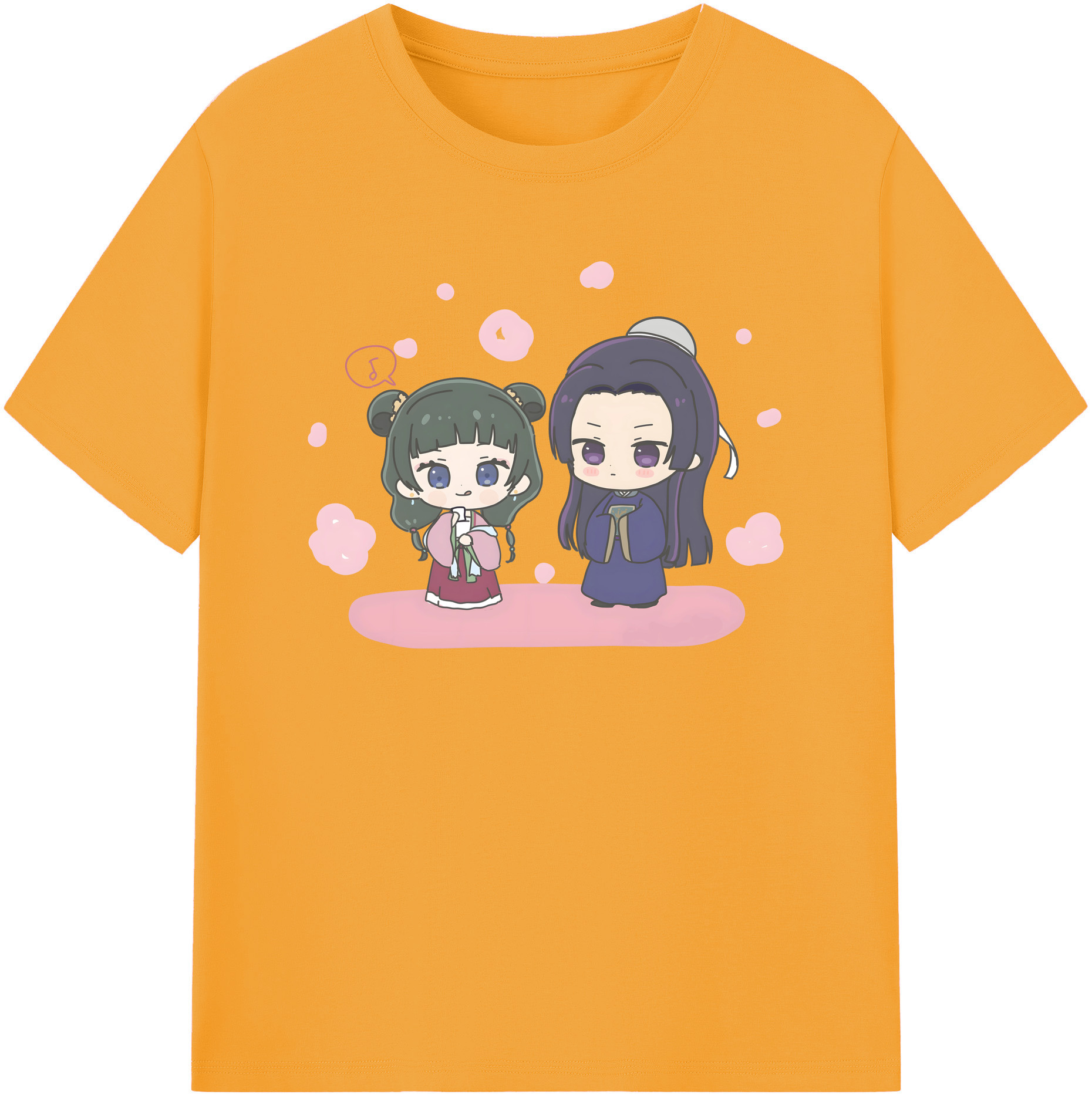 （画像用） 薬屋のひとりごと The Apothecary Diaries 綿100％半袖Tシャツ（フロントプリント）