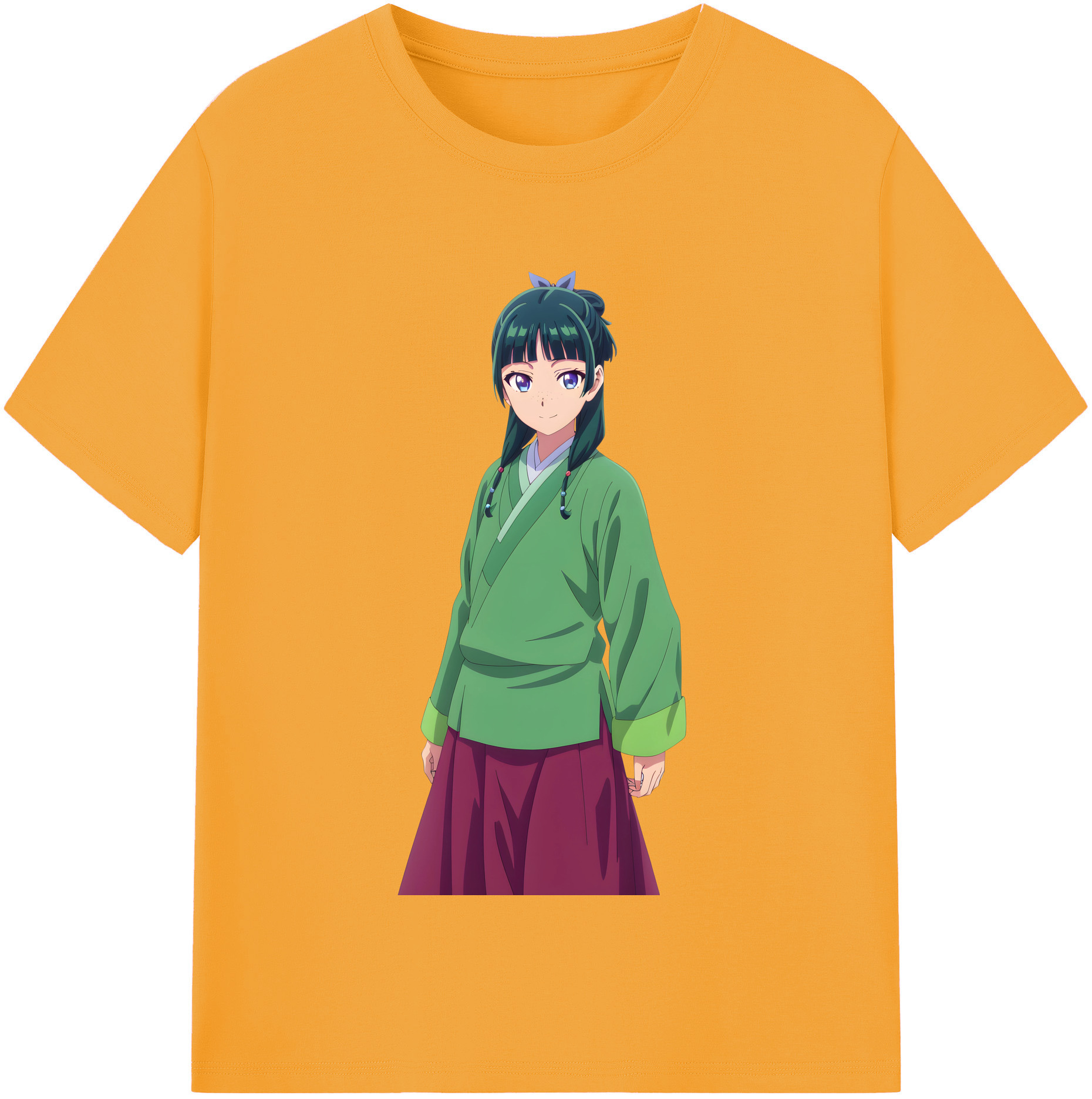（画像用） 薬屋のひとりごと The Apothecary Diaries 綿100％半袖Tシャツ（フロントプリント）