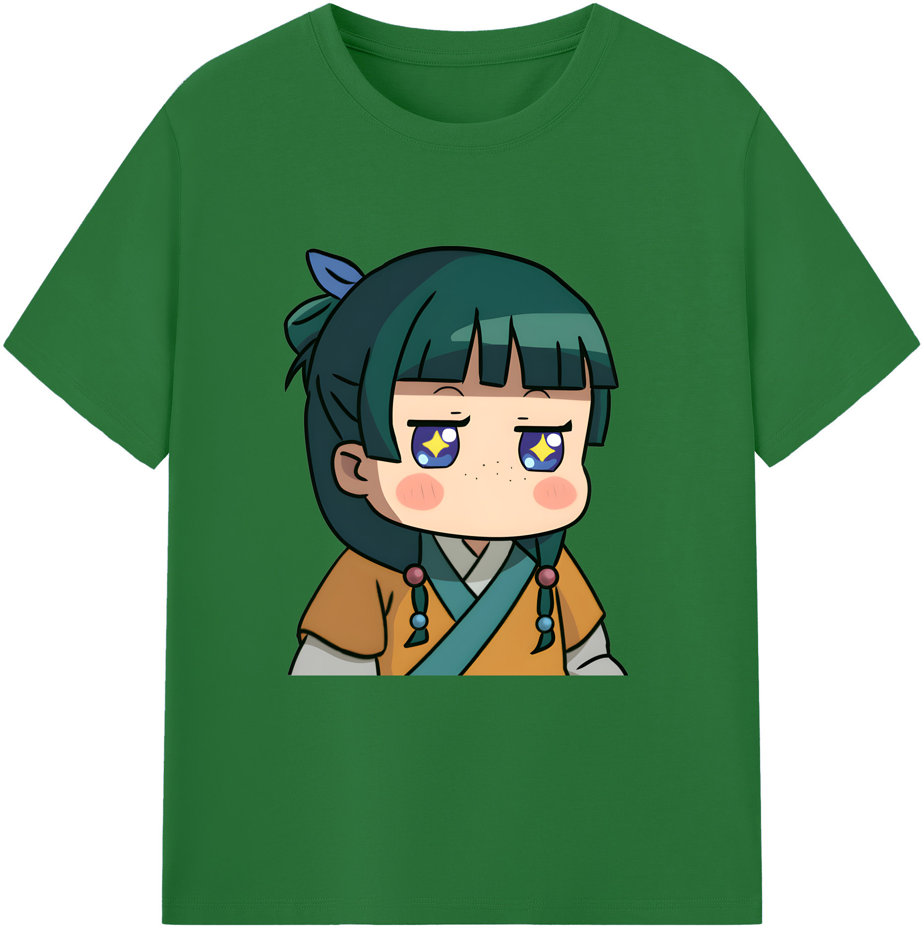 （画像用） 薬屋のひとりごと The Apothecary Diaries 綿100％半袖Tシャツ（フロントプリント）