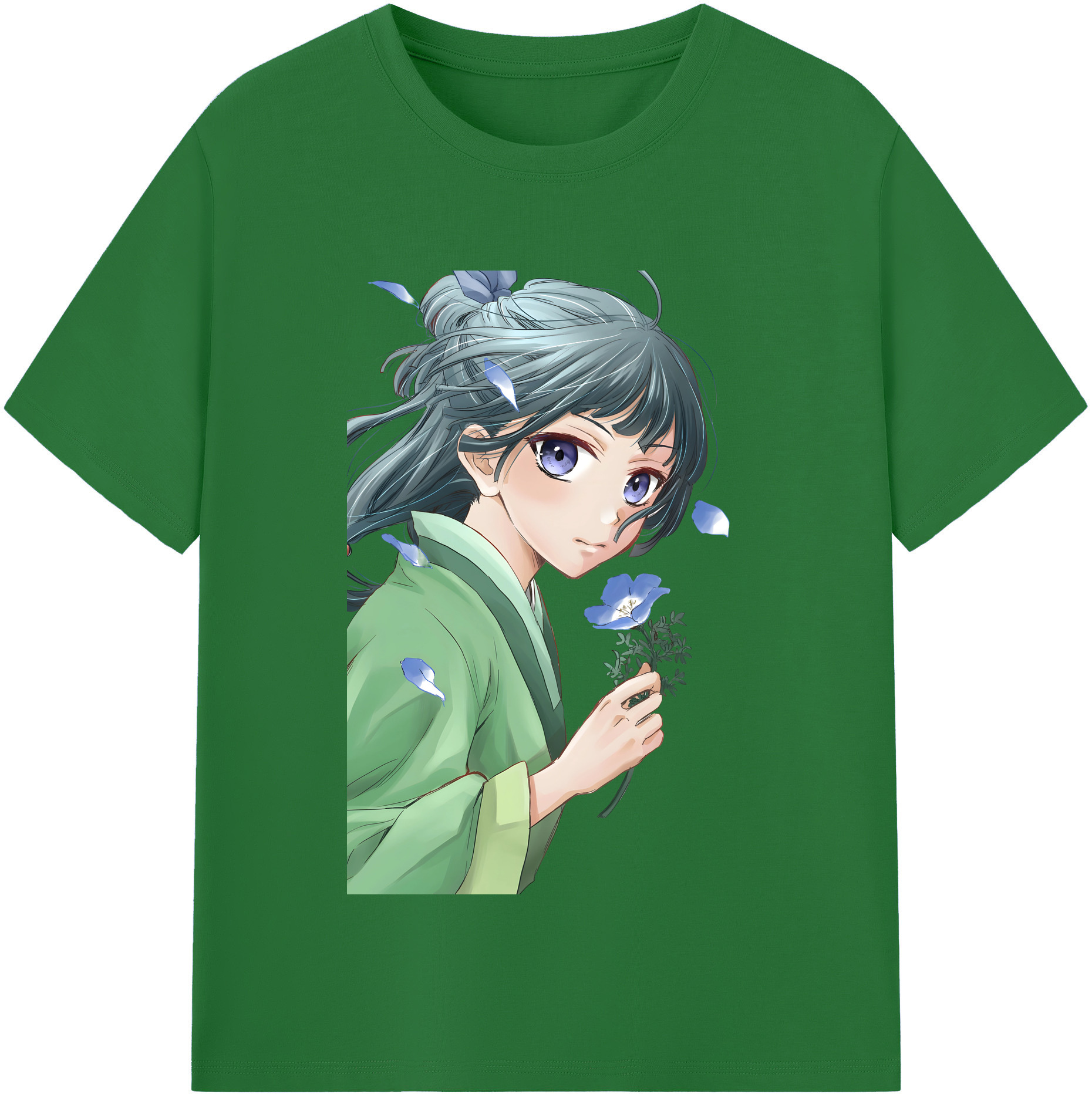 （画像用） 薬屋のひとりごと The Apothecary Diaries 綿100％半袖Tシャツ（フロントプリント）