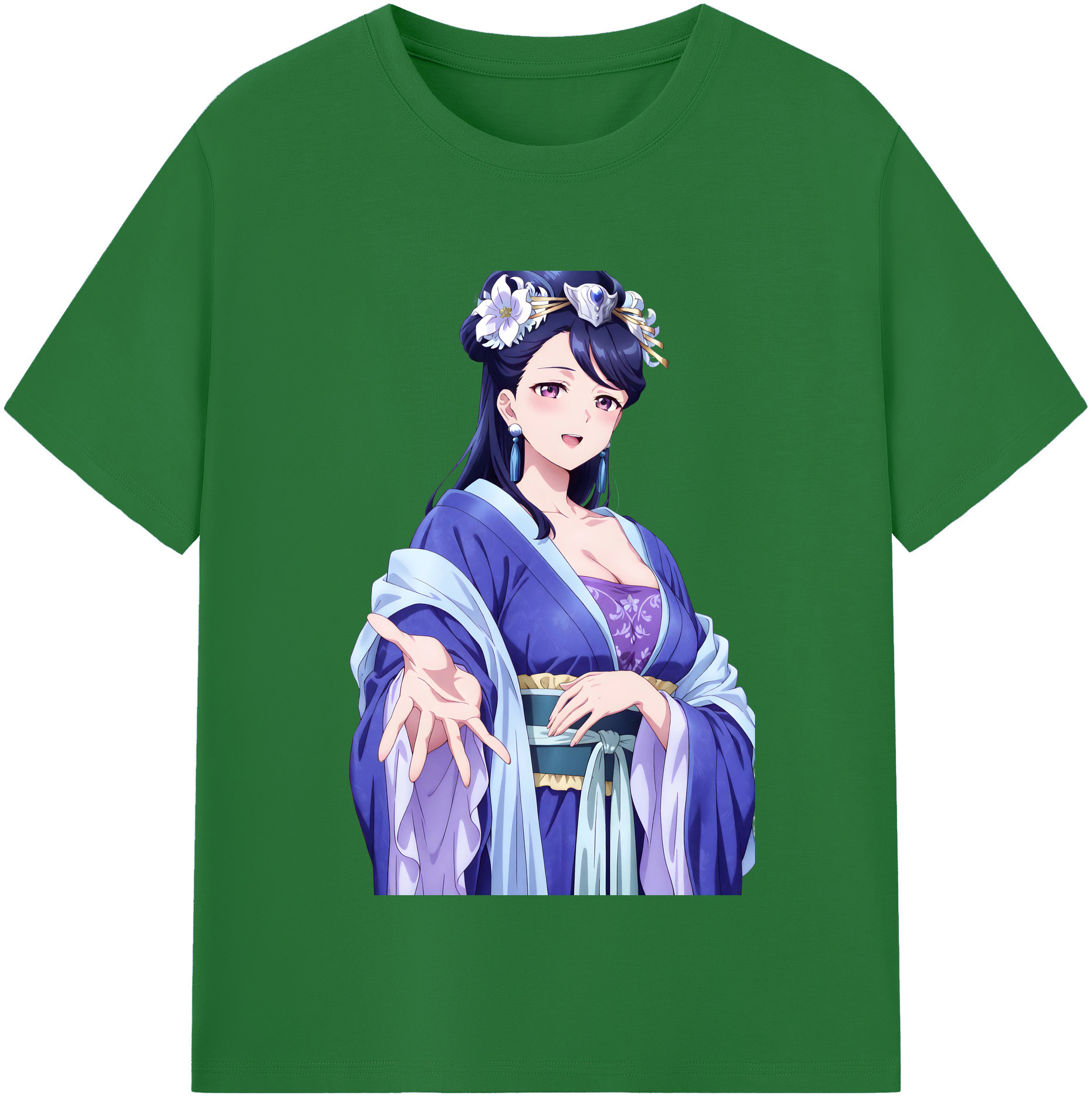 （画像用） 薬屋のひとりごと The Apothecary Diaries 綿100％半袖Tシャツ（フロントプリント）