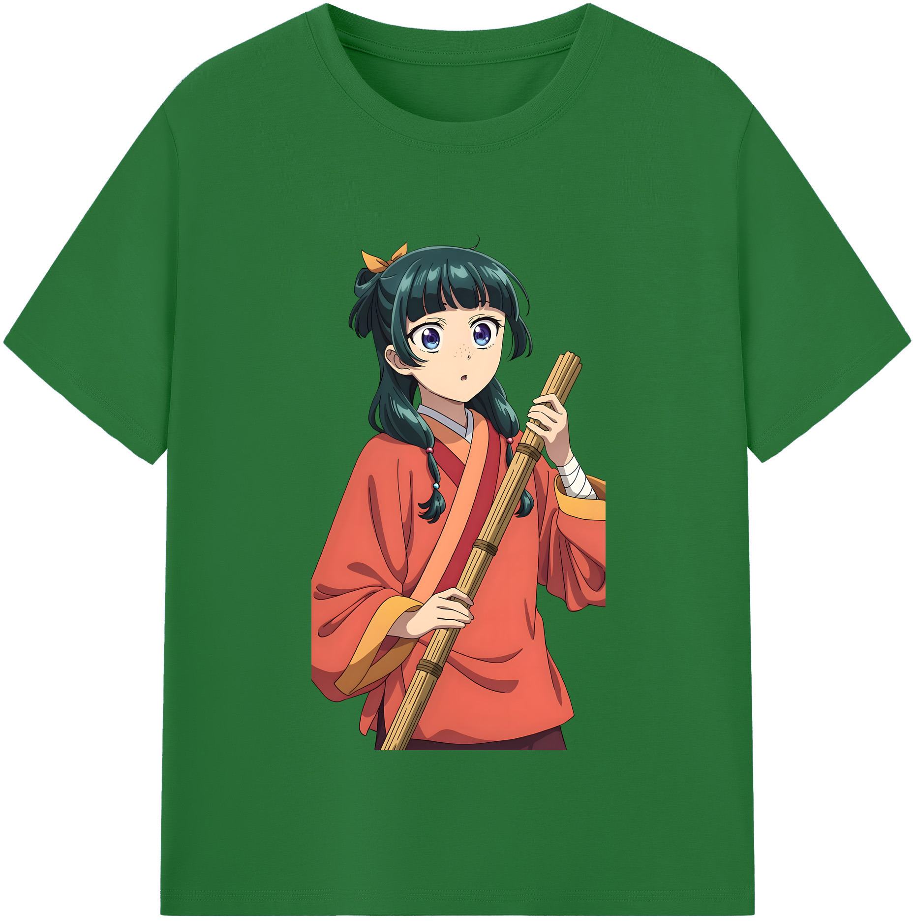 （画像用） 薬屋のひとりごと The Apothecary Diaries 綿100％半袖Tシャツ（フロントプリント）