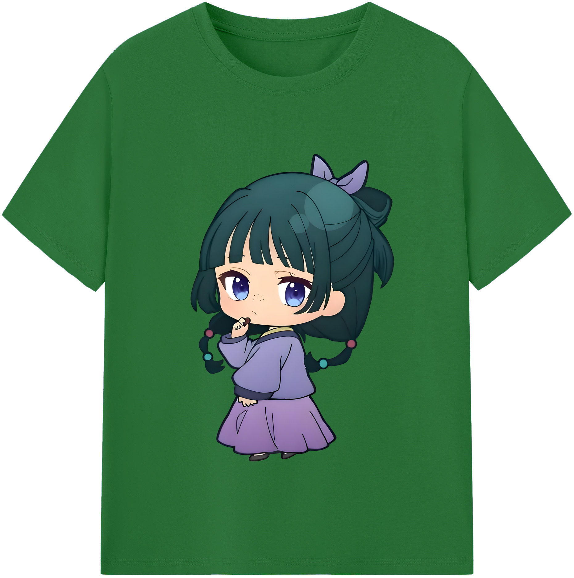 （画像用） 薬屋のひとりごと The Apothecary Diaries 綿100％半袖Tシャツ（フロントプリント）