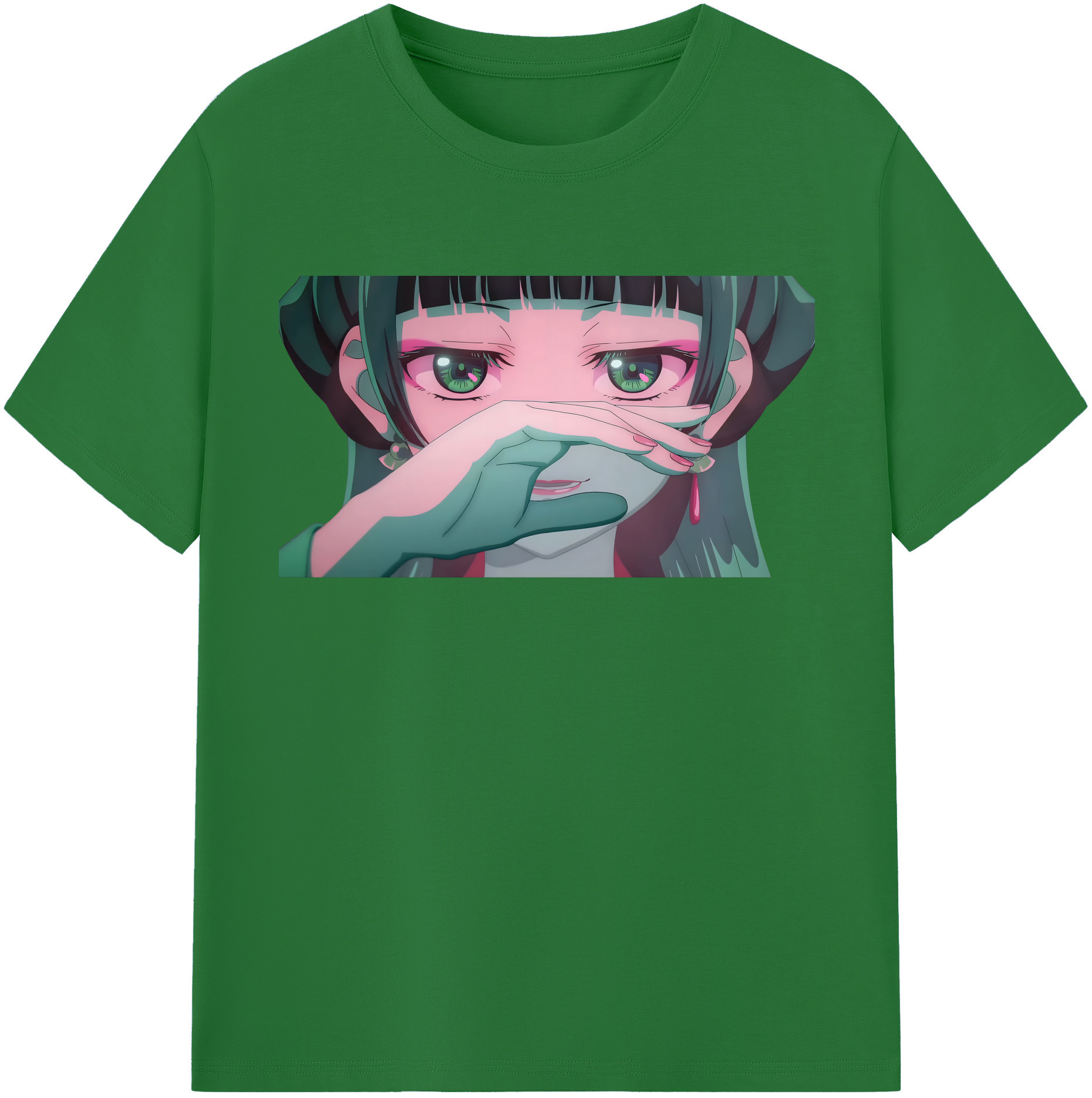（画像用） 薬屋のひとりごと The Apothecary Diaries 綿100％半袖Tシャツ（フロントプリント）