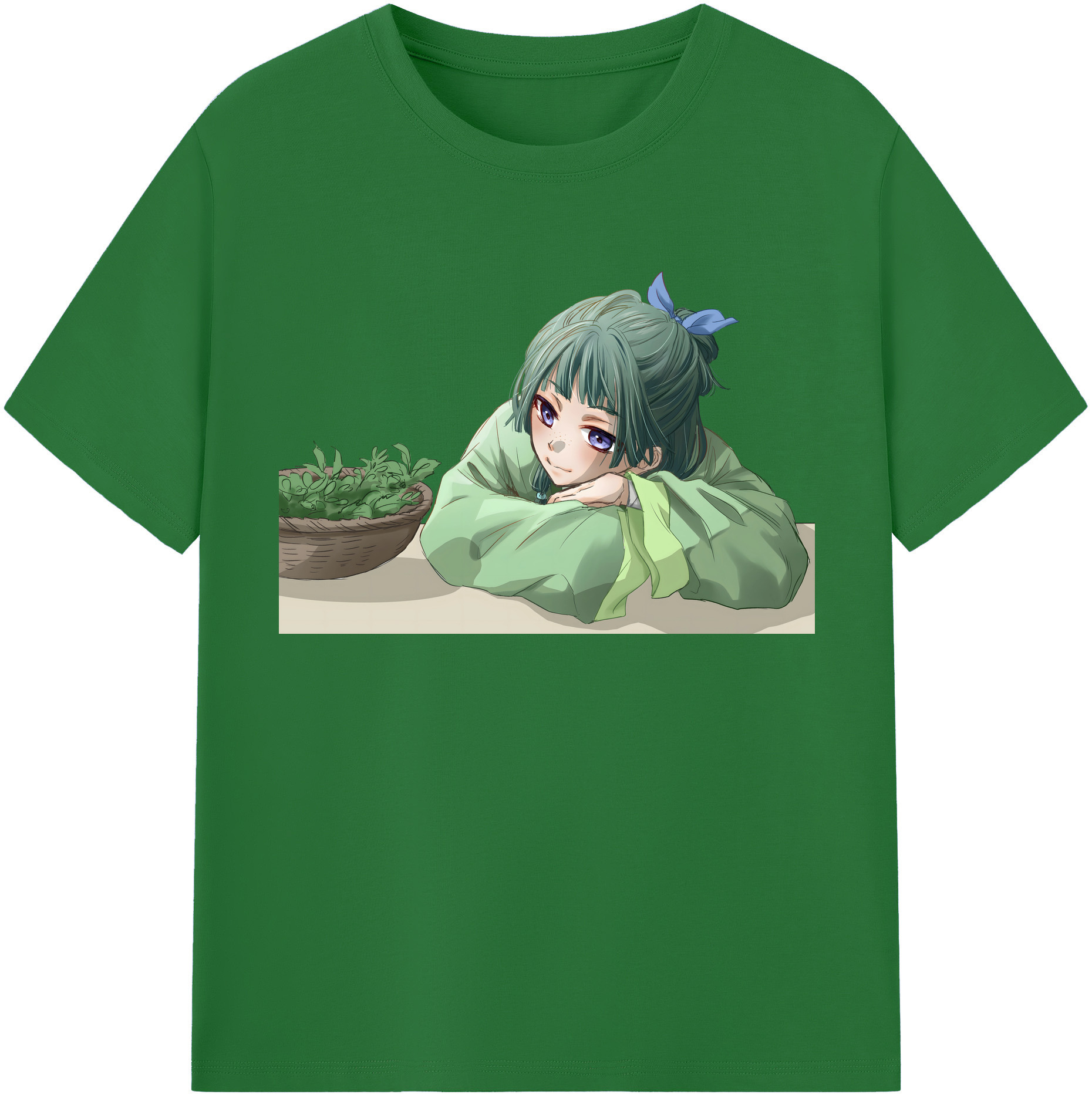（画像用） 薬屋のひとりごと The Apothecary Diaries 綿100％半袖Tシャツ（フロントプリント）