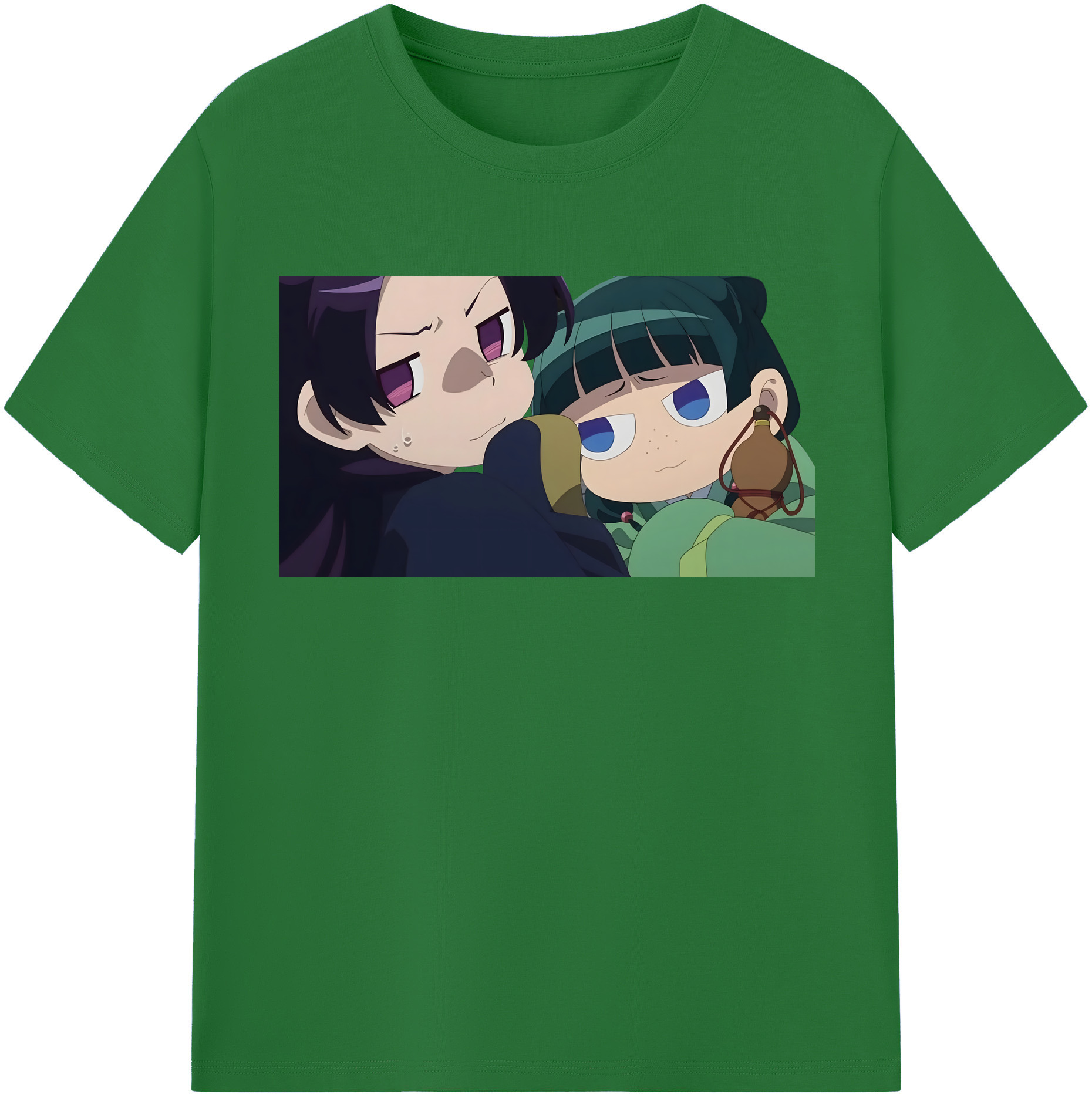 （画像用） 薬屋のひとりごと The Apothecary Diaries 綿100％半袖Tシャツ（フロントプリント）