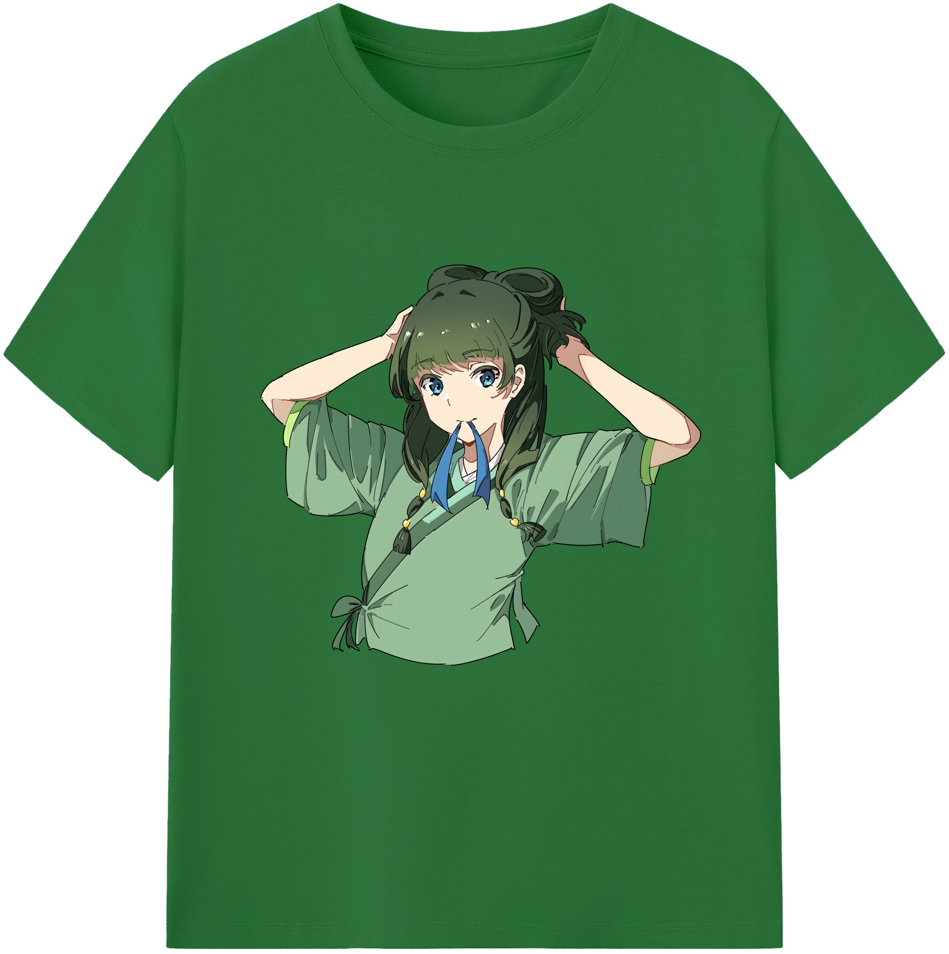 （画像用） 薬屋のひとりごと The Apothecary Diaries 綿100％半袖Tシャツ（フロントプリント）