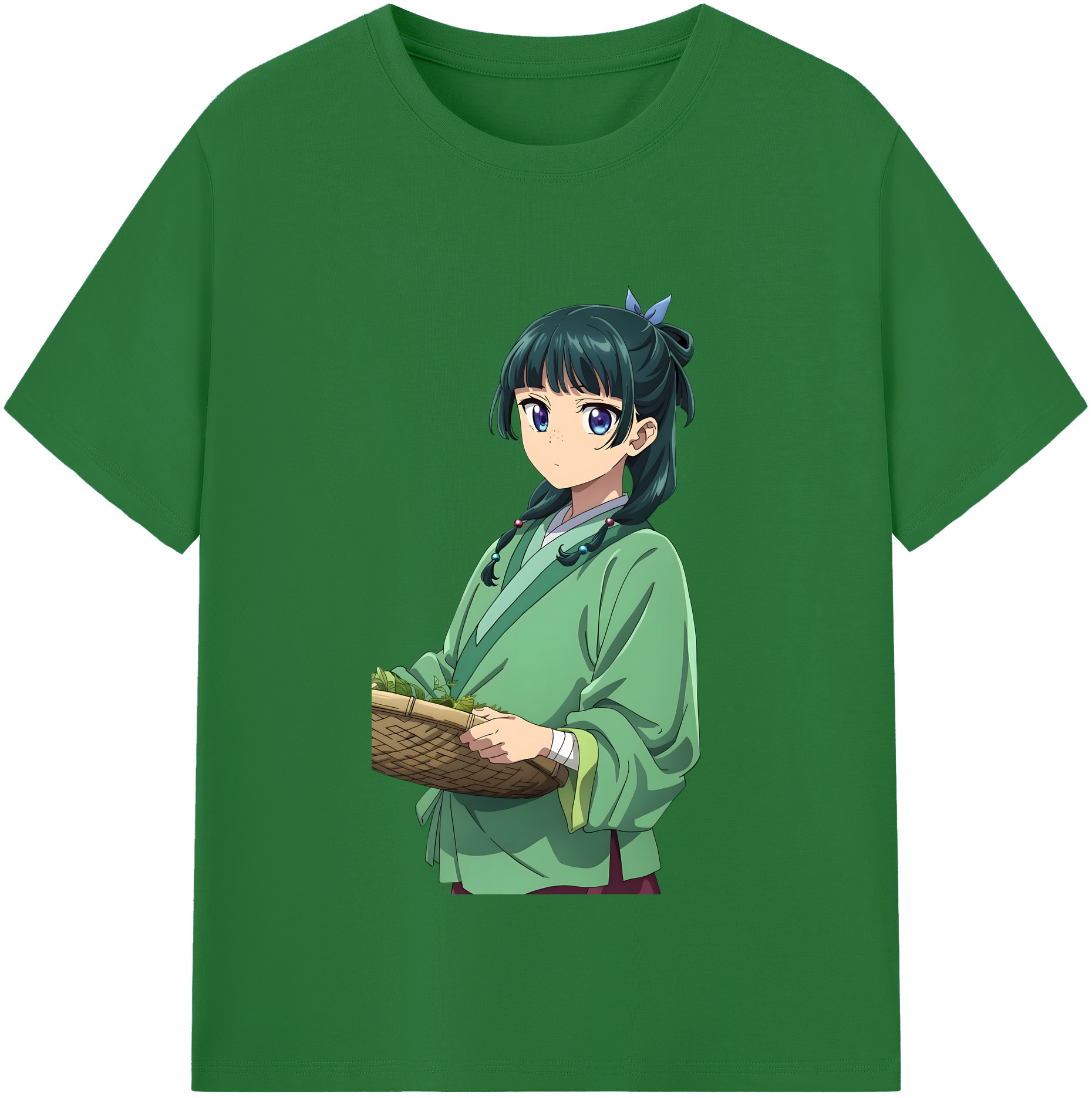 （画像用） 薬屋のひとりごと The Apothecary Diaries 綿100％半袖Tシャツ（フロントプリント）