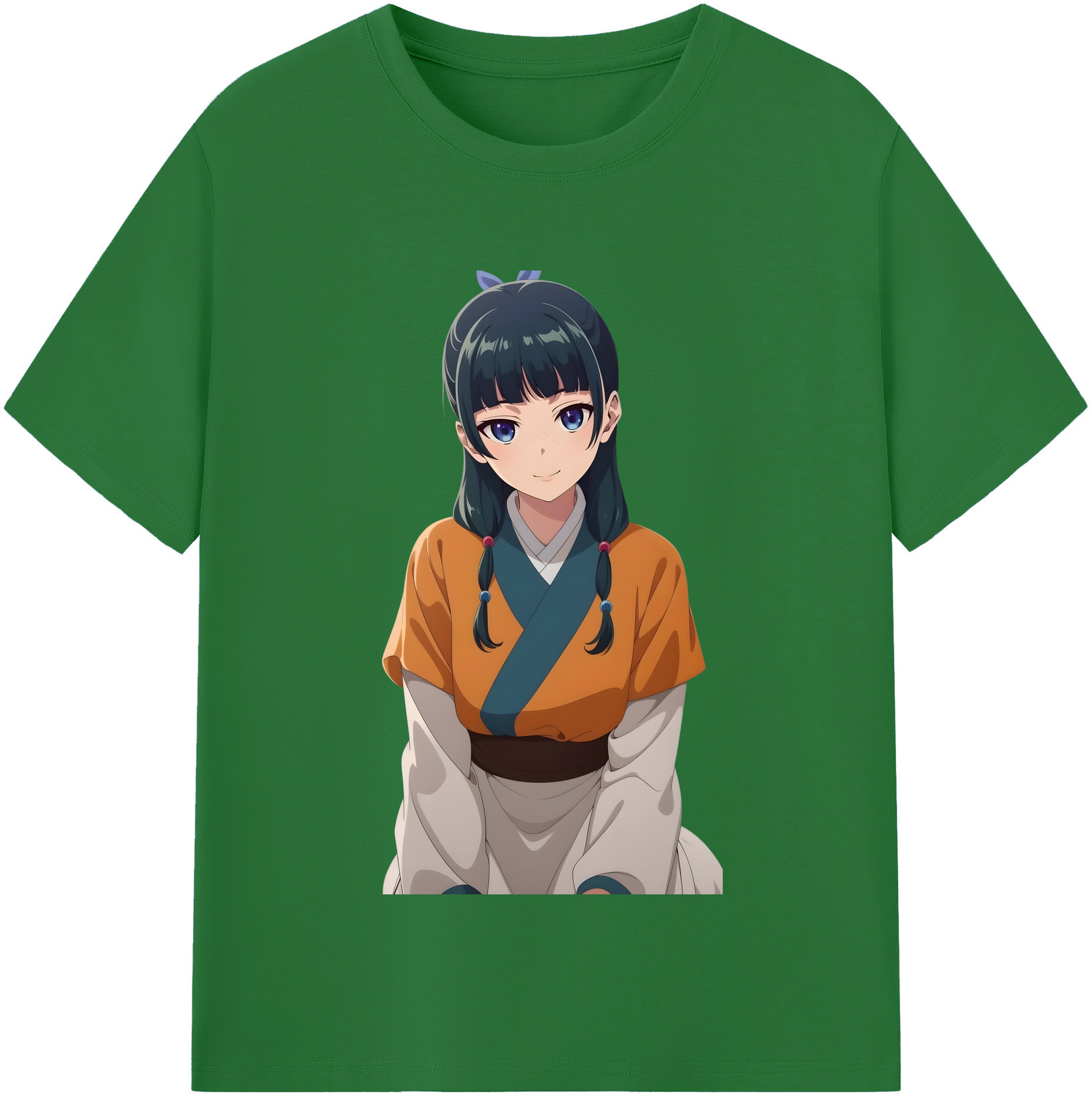 （画像用） 薬屋のひとりごと The Apothecary Diaries 綿100％半袖Tシャツ（フロントプリント）