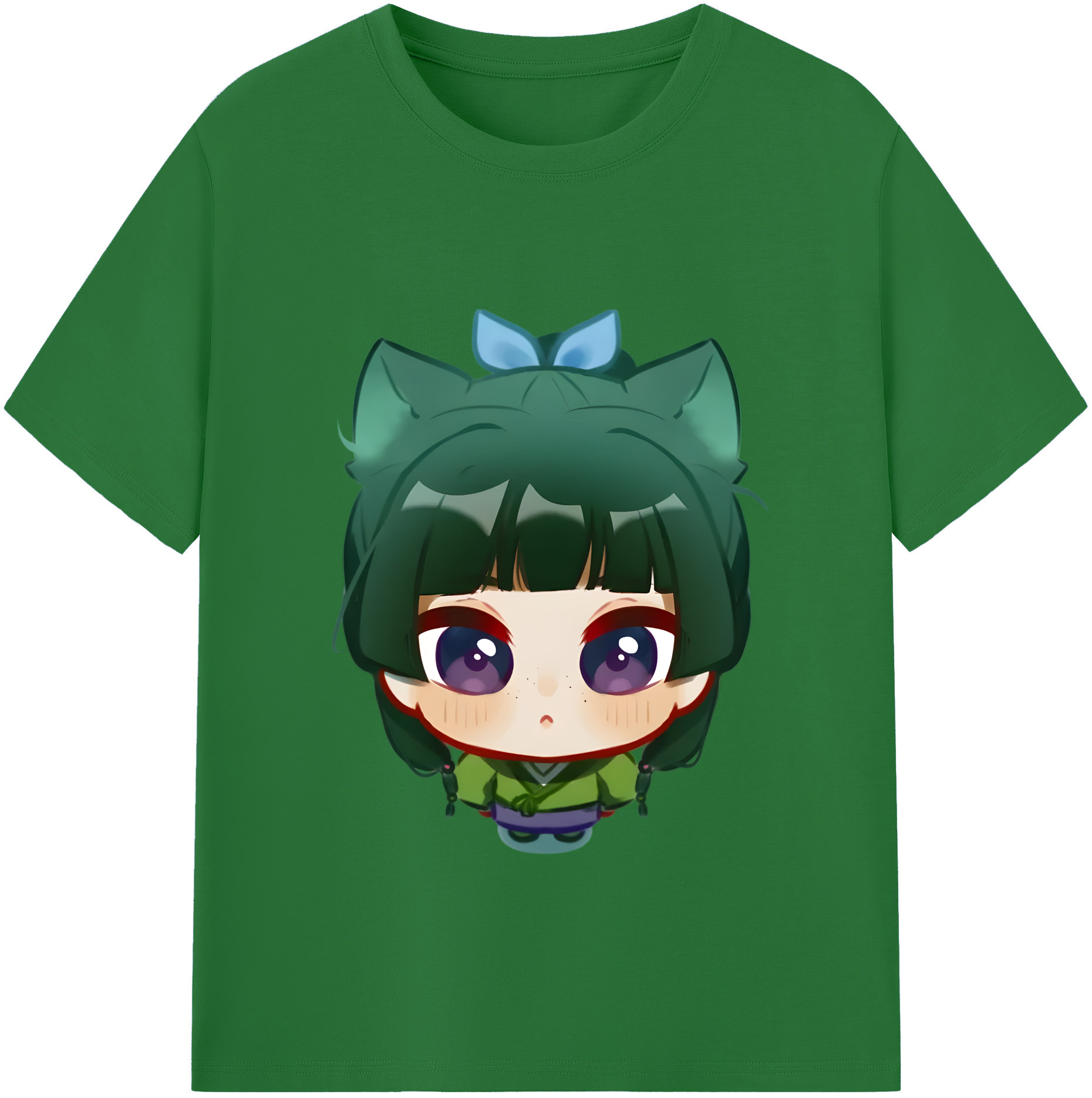 （画像用） 薬屋のひとりごと The Apothecary Diaries 綿100％半袖Tシャツ（フロントプリント）