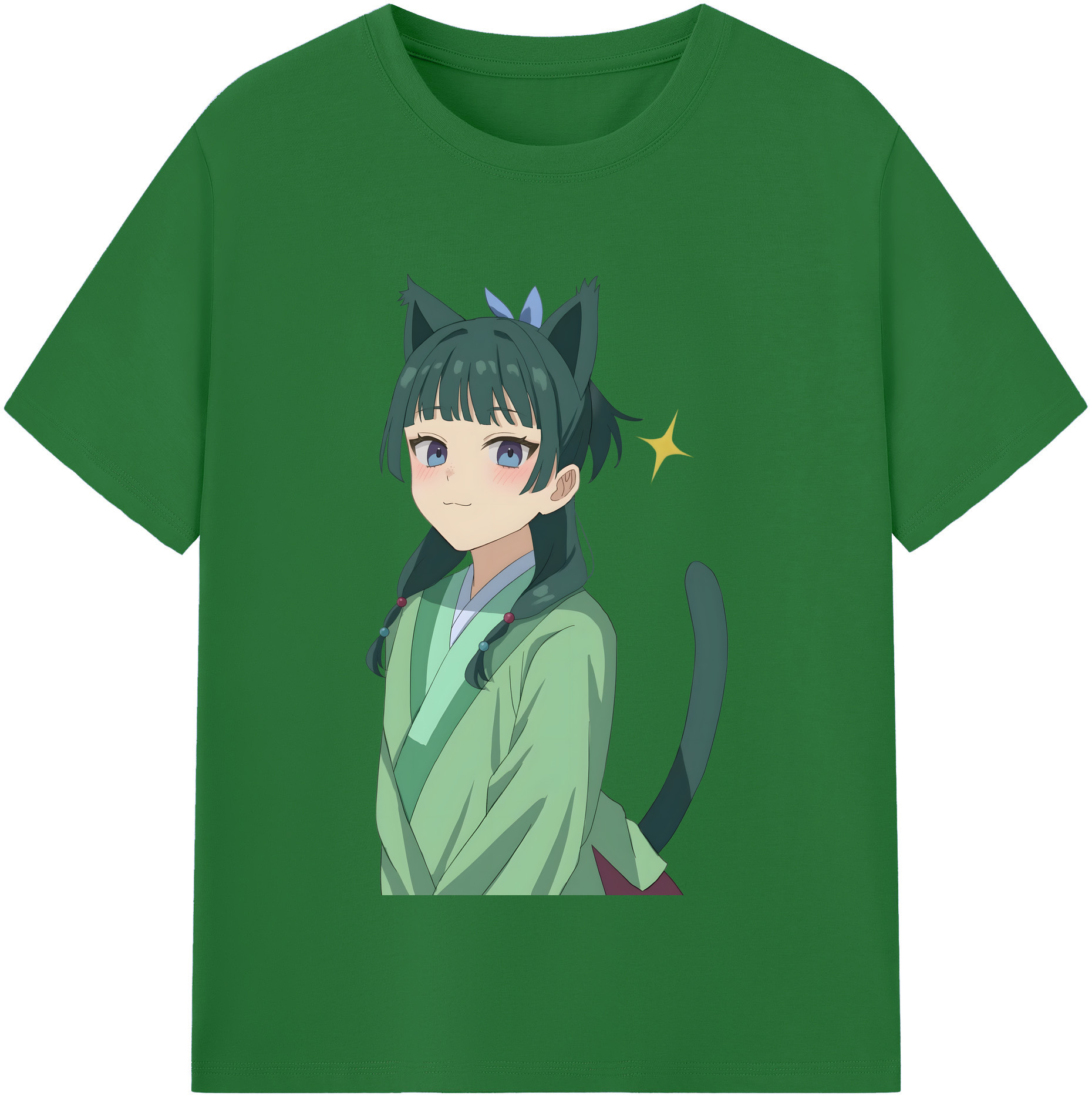 （画像用） 薬屋のひとりごと The Apothecary Diaries 綿100％半袖Tシャツ（フロントプリント）