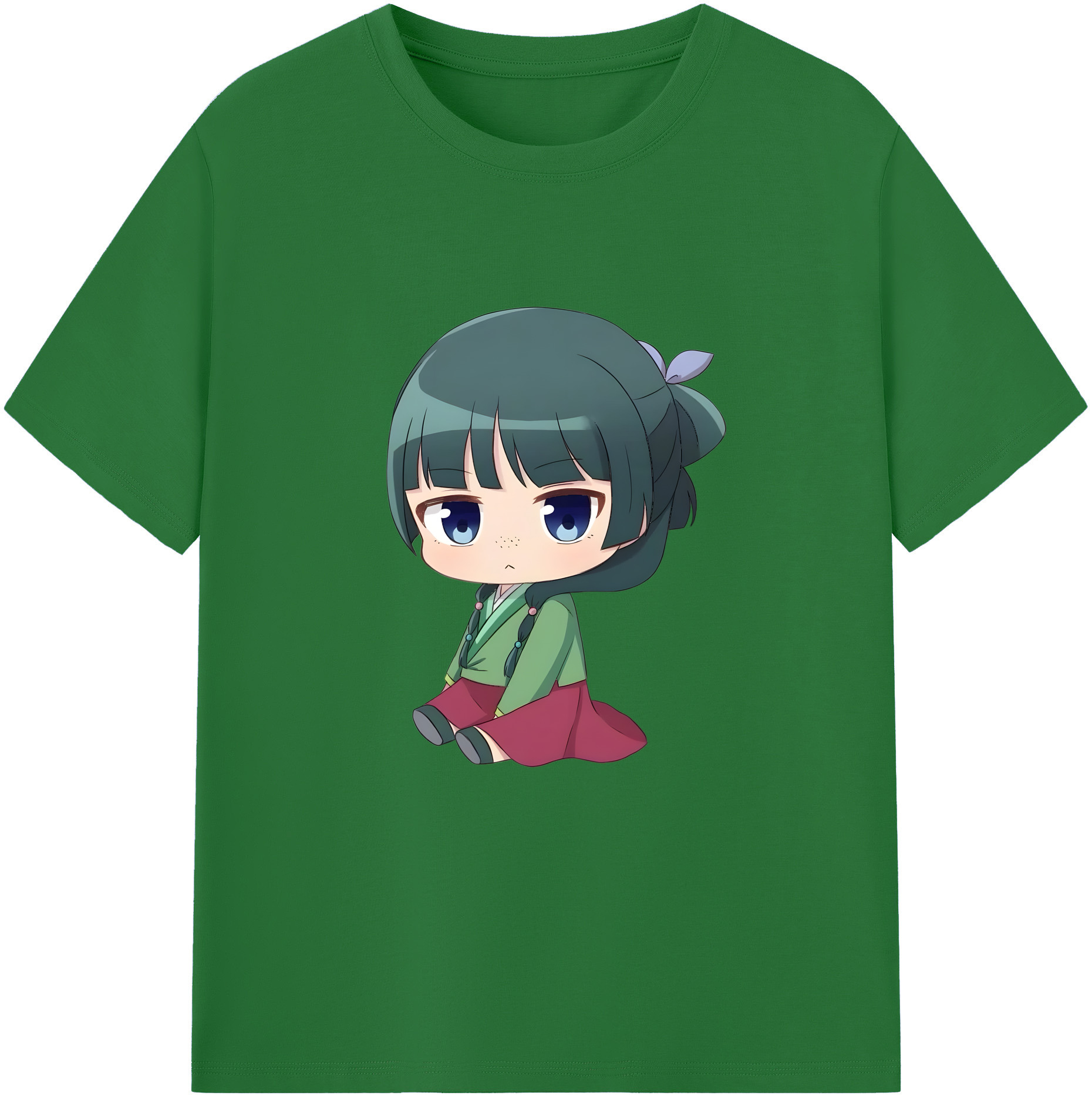 （画像用） 薬屋のひとりごと The Apothecary Diaries 綿100％半袖Tシャツ（フロントプリント）