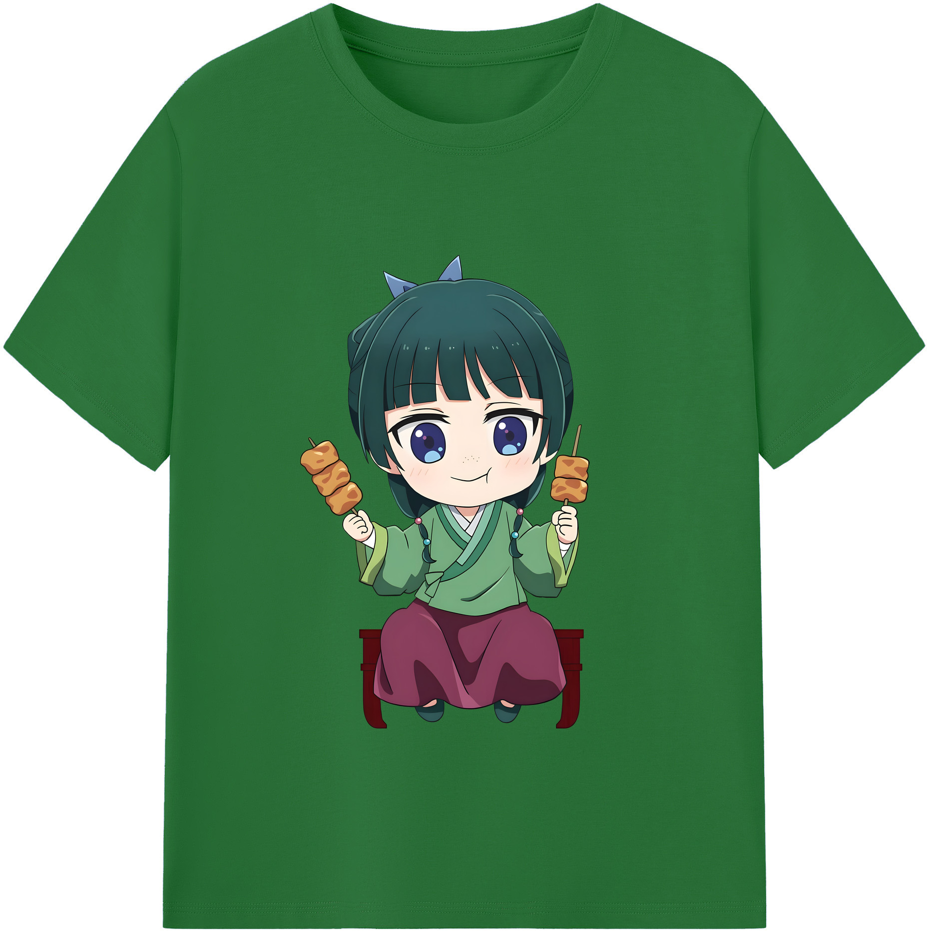 （画像用） 薬屋のひとりごと The Apothecary Diaries 綿100％半袖Tシャツ（フロントプリント）