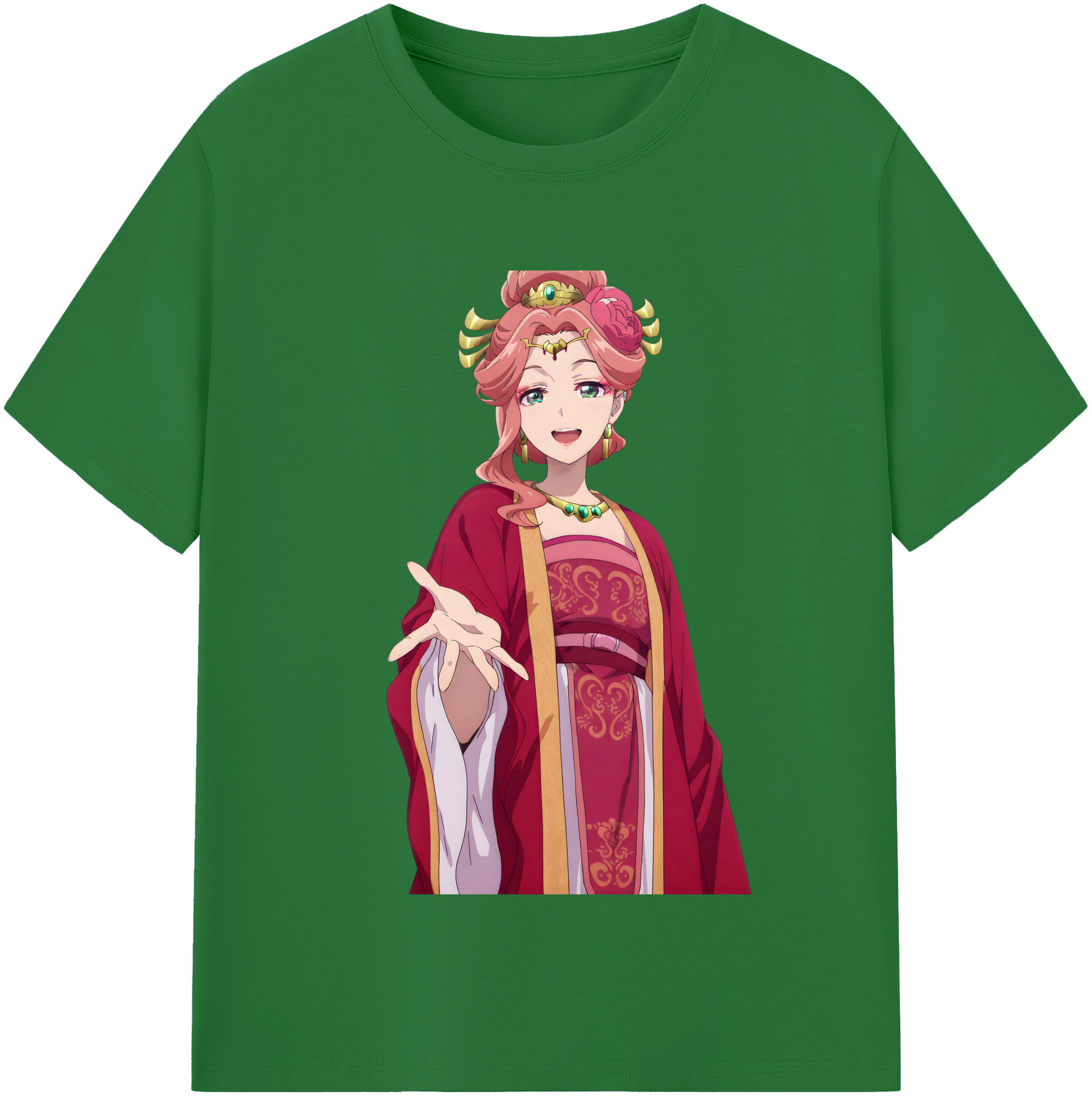 （画像用） 薬屋のひとりごと The Apothecary Diaries 綿100％半袖Tシャツ（フロントプリント）