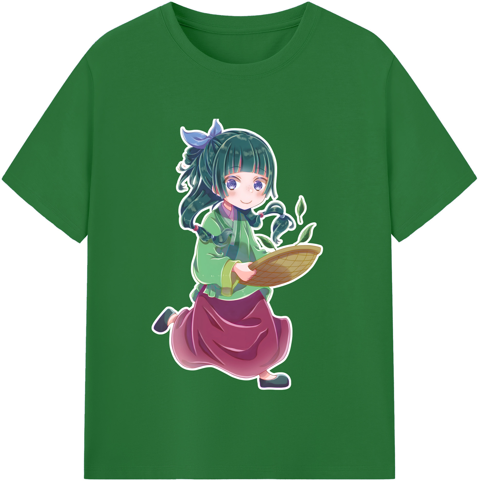 （画像用） 薬屋のひとりごと The Apothecary Diaries 綿100％半袖Tシャツ（フロントプリント）