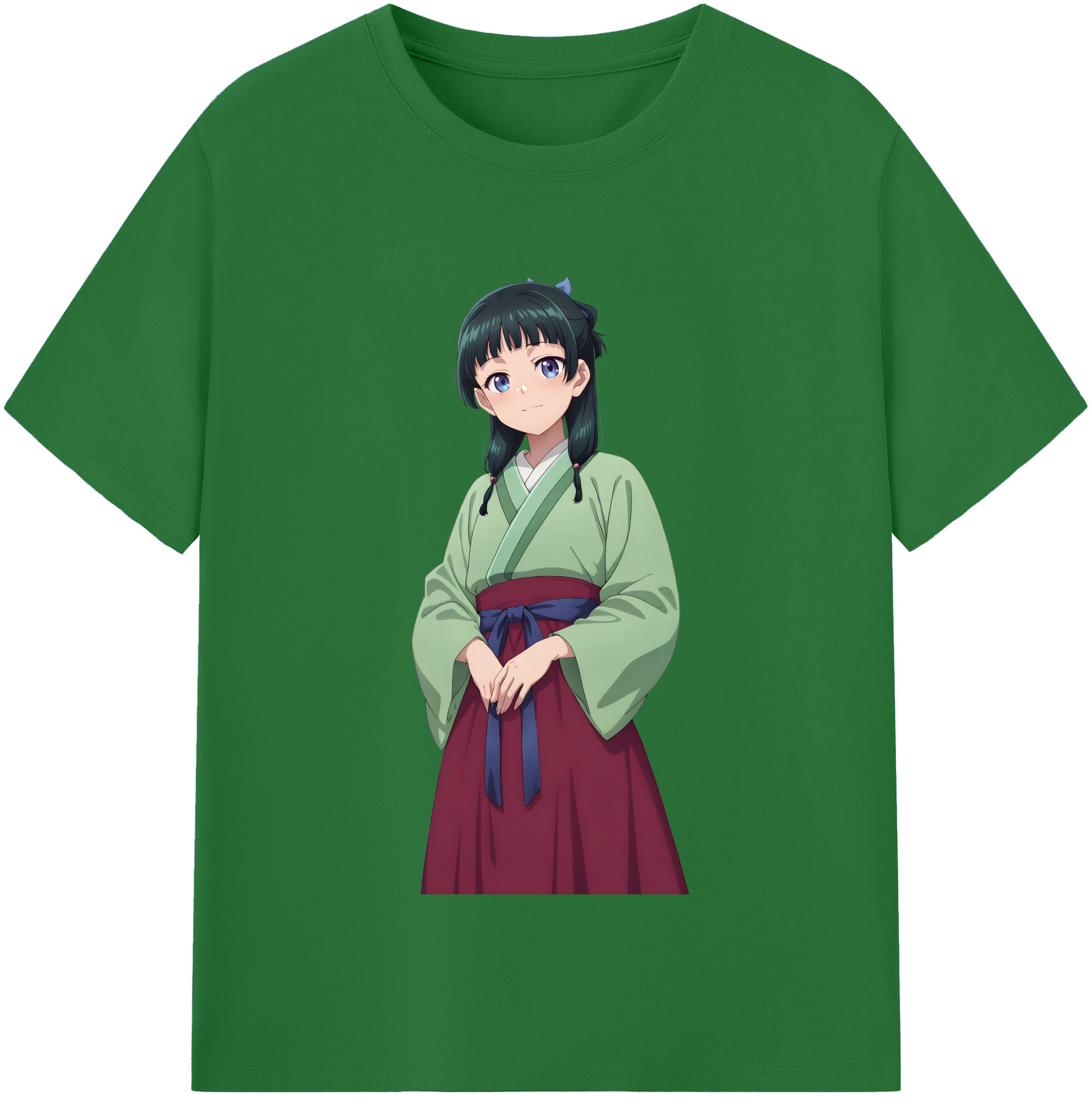 （画像用） 薬屋のひとりごと The Apothecary Diaries 綿100％半袖Tシャツ（フロントプリント）