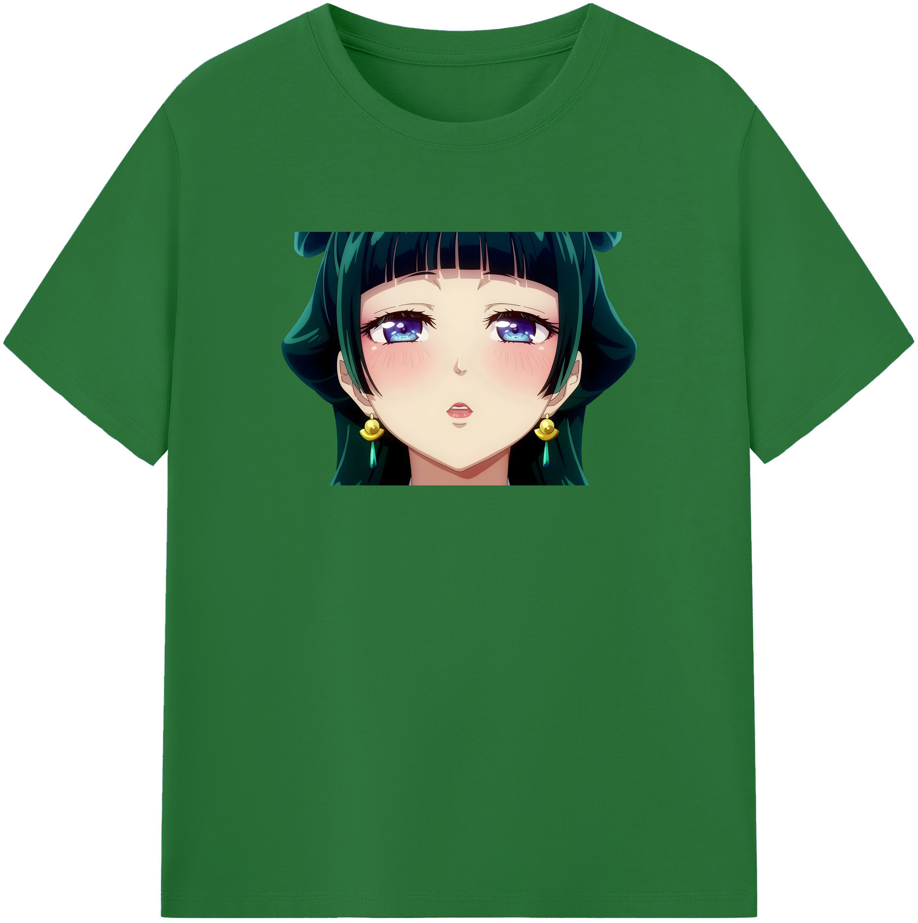 （画像用） 薬屋のひとりごと The Apothecary Diaries 綿100％半袖Tシャツ（フロントプリント）