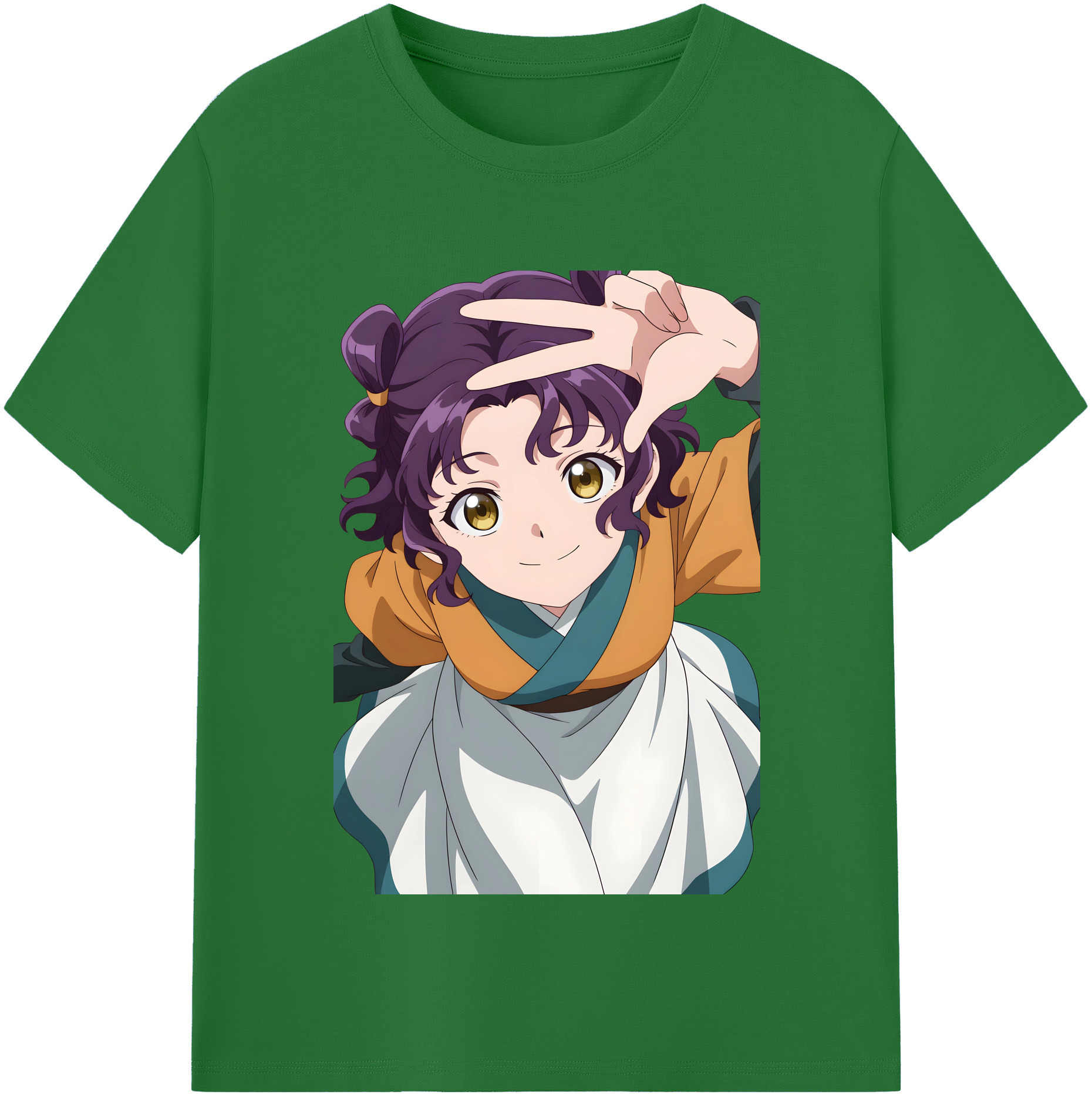 （画像用） 薬屋のひとりごと The Apothecary Diaries 綿100％半袖Tシャツ（フロントプリント）