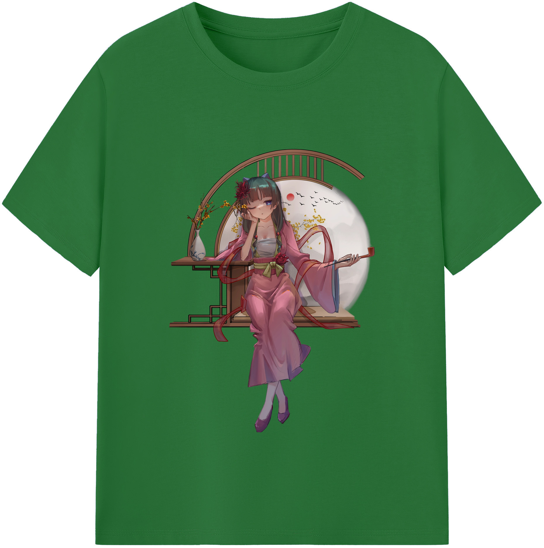 （画像用） 薬屋のひとりごと The Apothecary Diaries 綿100％半袖Tシャツ（フロントプリント）