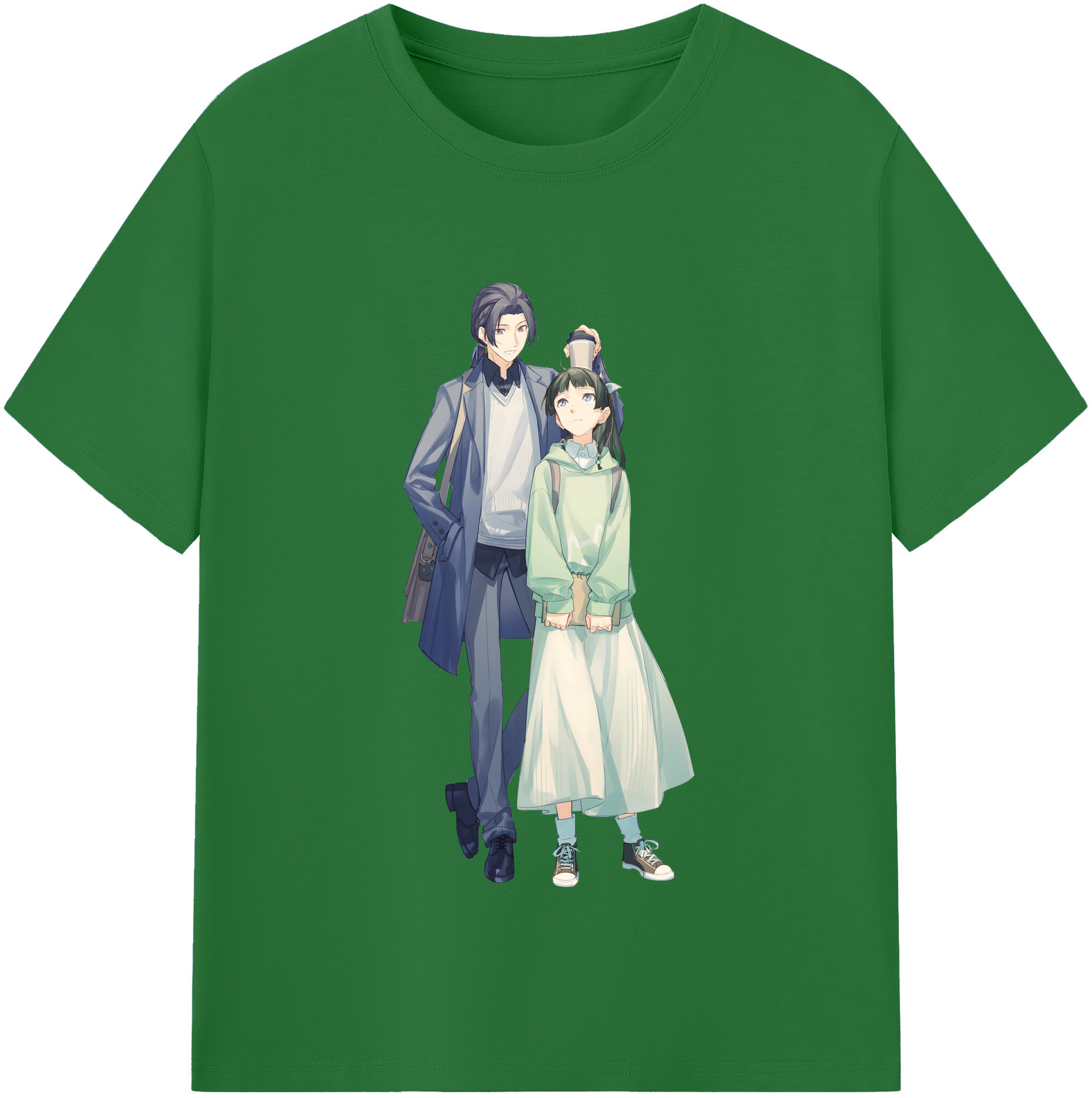 （画像用） 薬屋のひとりごと The Apothecary Diaries 綿100％半袖Tシャツ（フロントプリント）