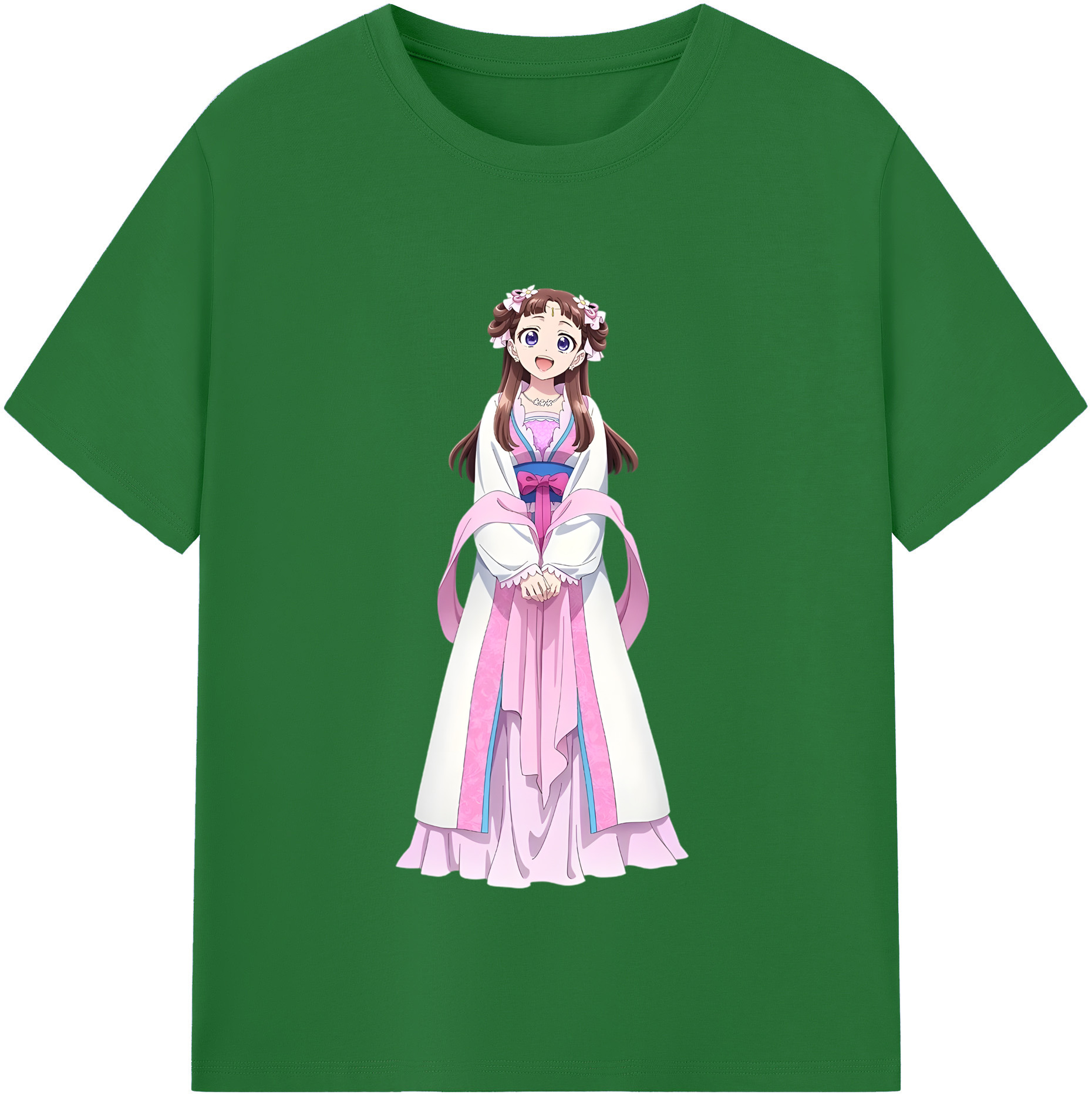（画像用） 薬屋のひとりごと The Apothecary Diaries 綿100％半袖Tシャツ（フロントプリント）