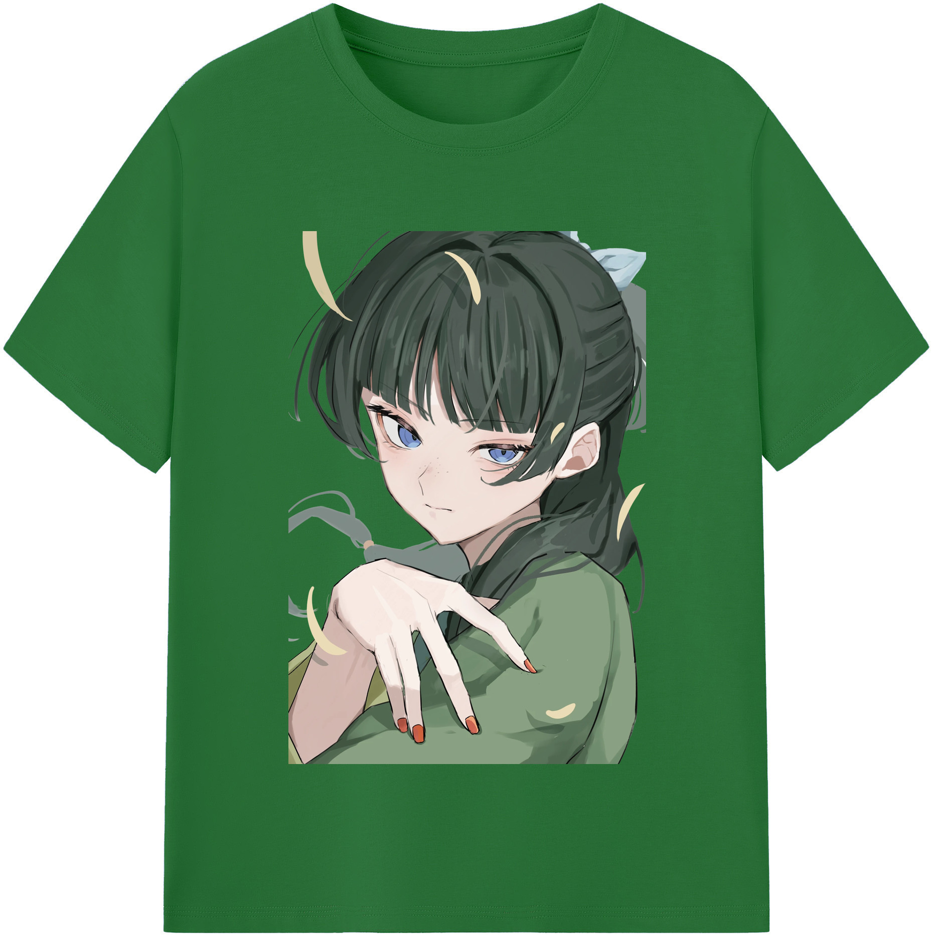 （画像用） 薬屋のひとりごと The Apothecary Diaries 綿100％半袖Tシャツ（フロントプリント）