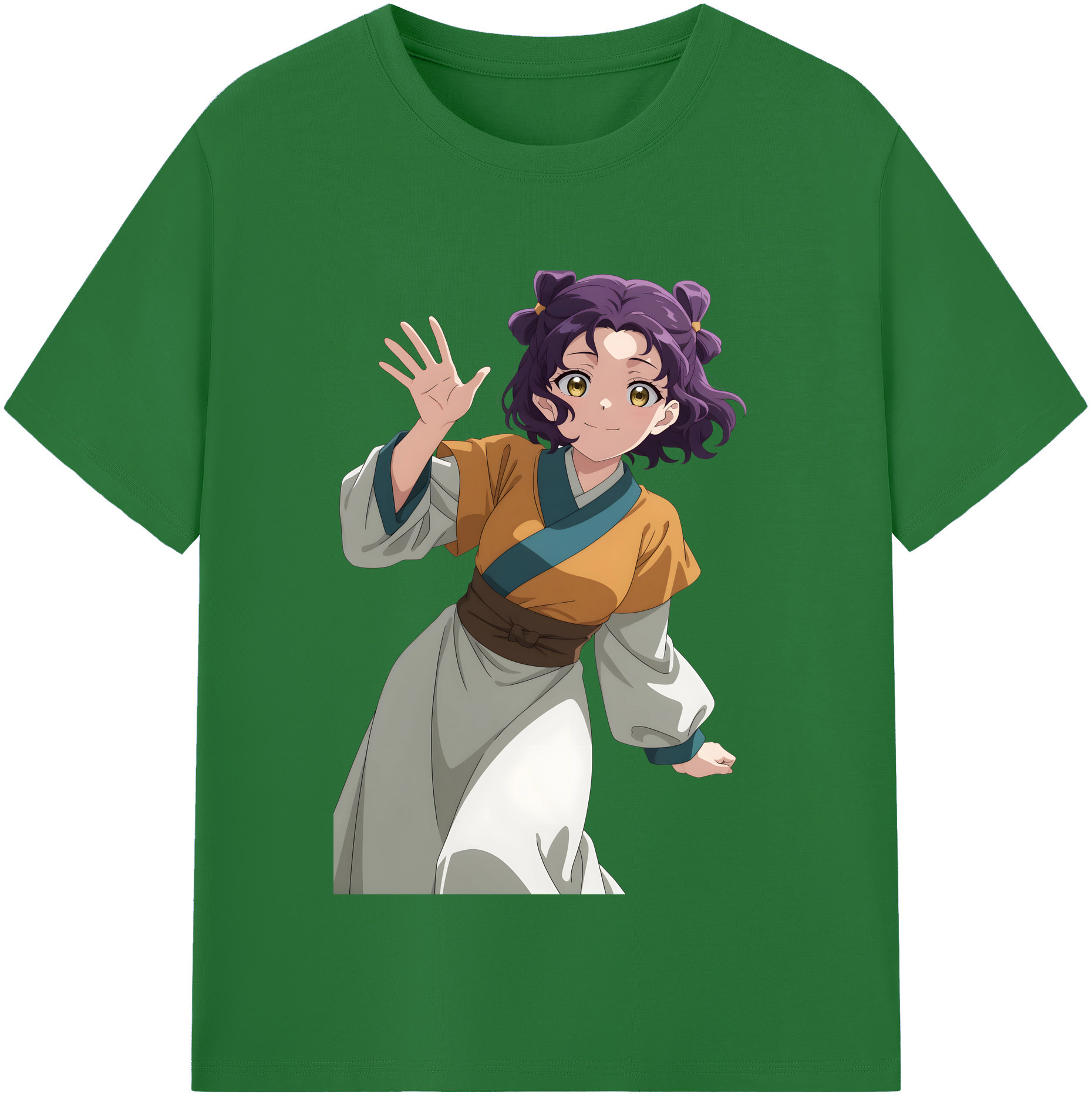（画像用） 薬屋のひとりごと The Apothecary Diaries 綿100％半袖Tシャツ（フロントプリント）