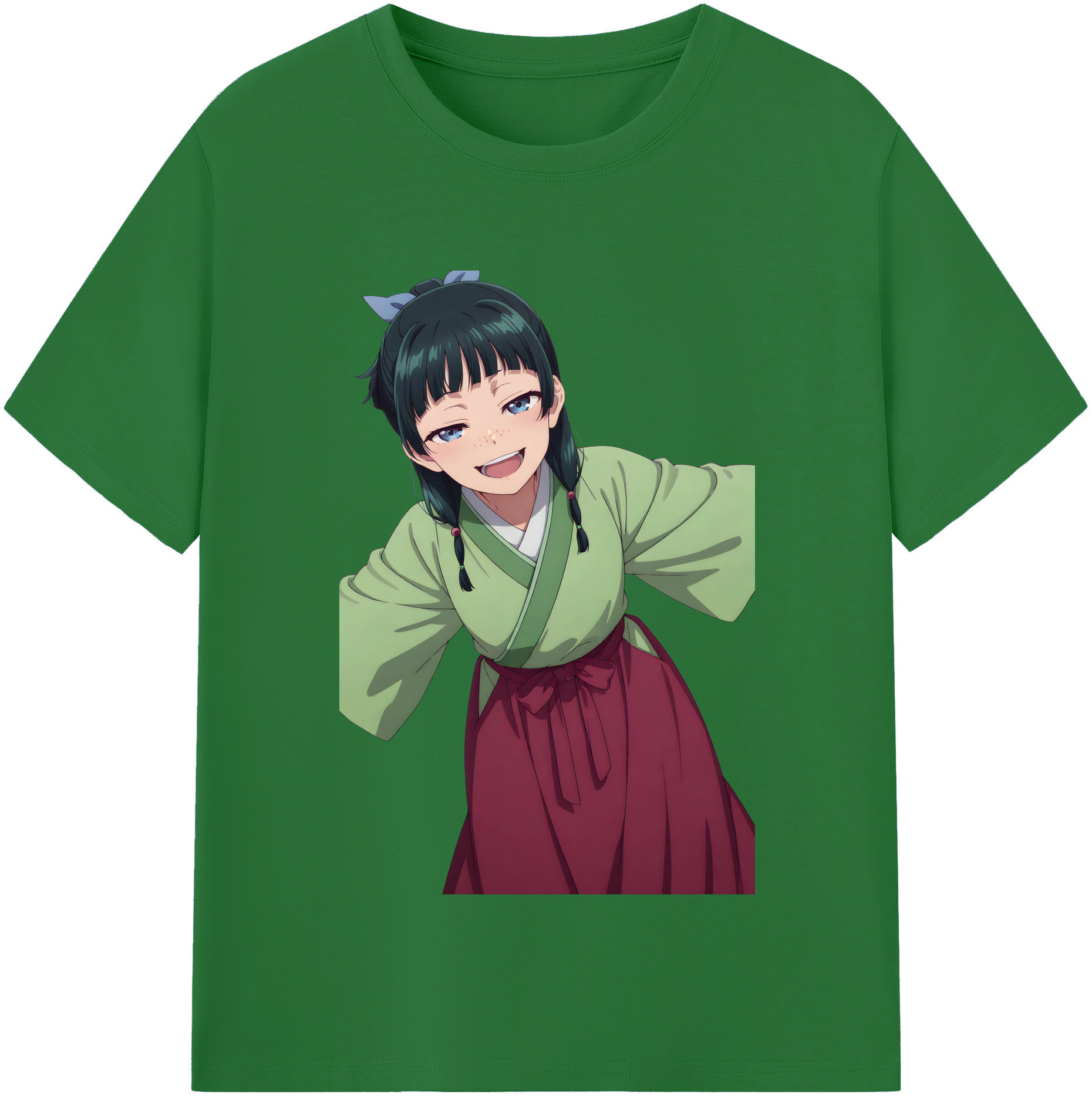 （画像用） 薬屋のひとりごと The Apothecary Diaries 綿100％半袖Tシャツ（フロントプリント）