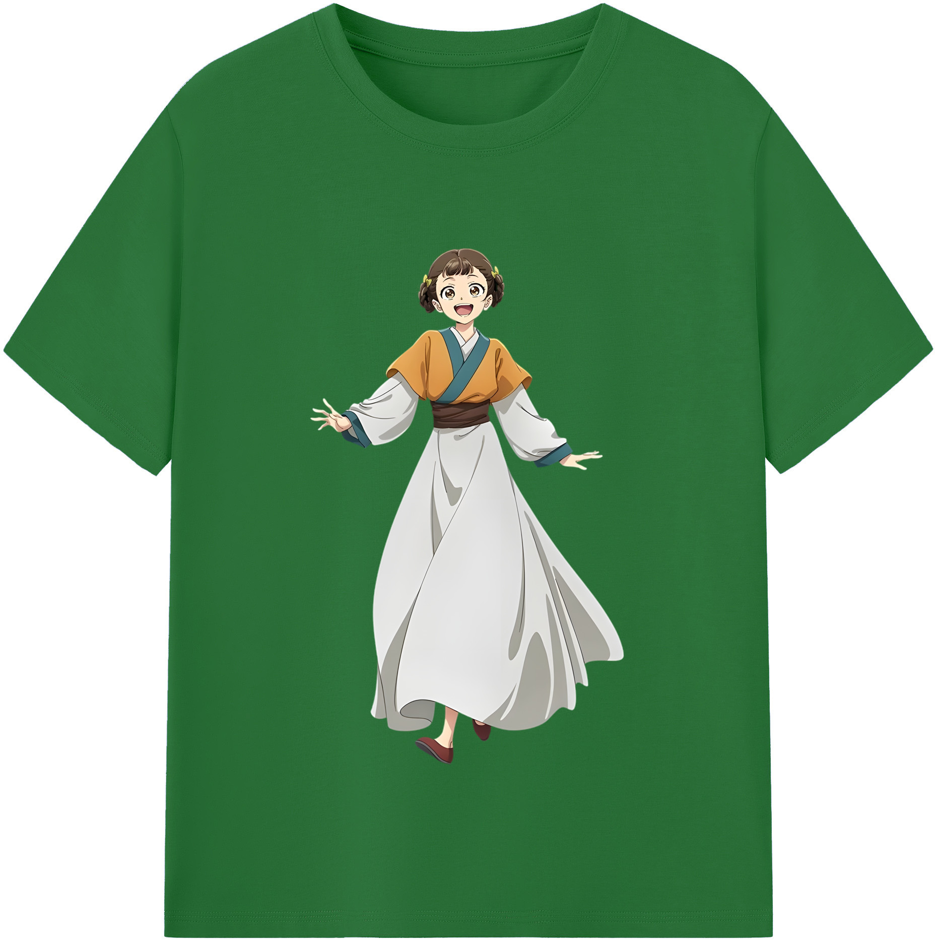 （画像用） 薬屋のひとりごと The Apothecary Diaries 綿100％半袖Tシャツ（フロントプリント）