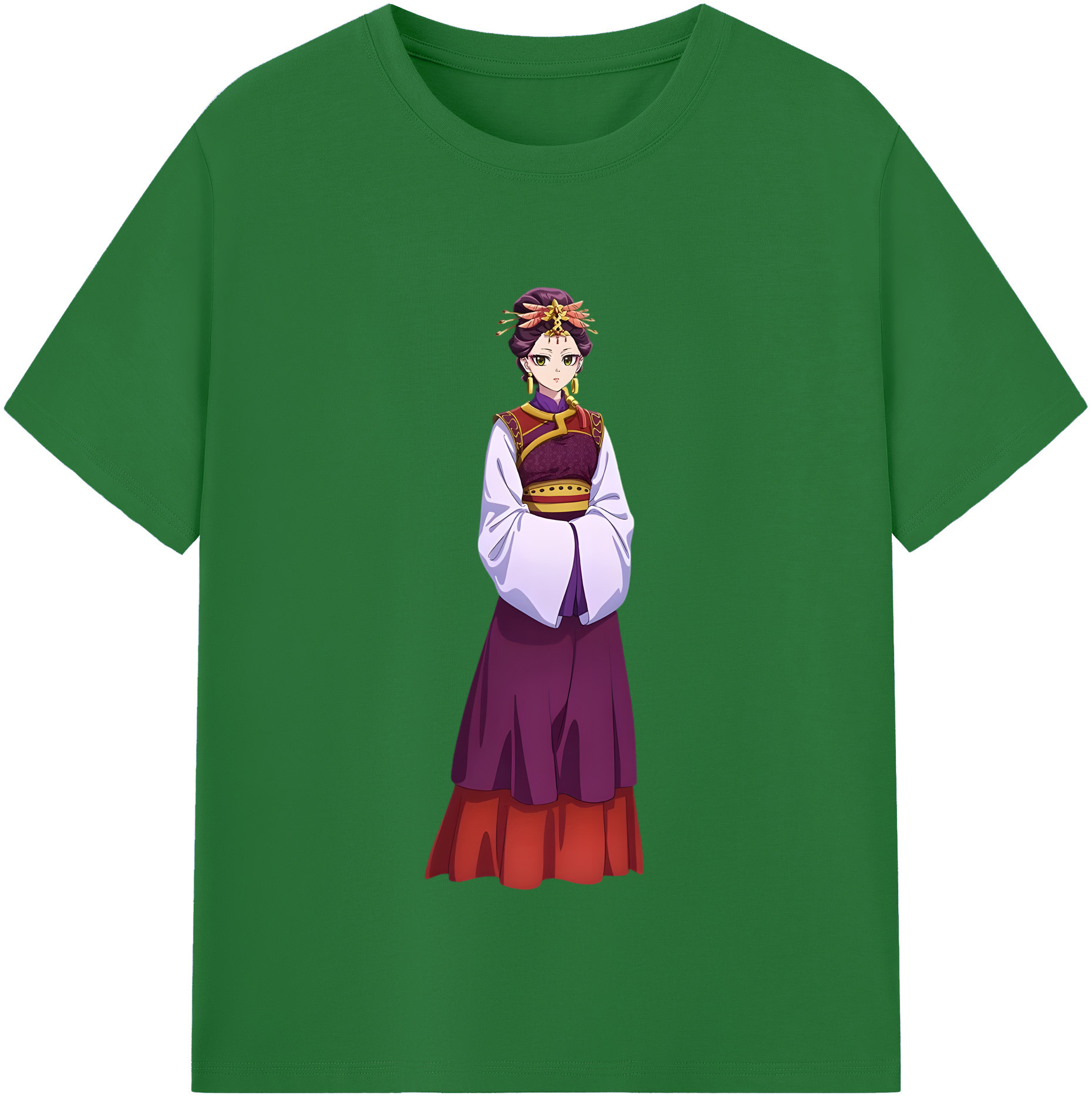 （画像用） 薬屋のひとりごと The Apothecary Diaries 綿100％半袖Tシャツ（フロントプリント）