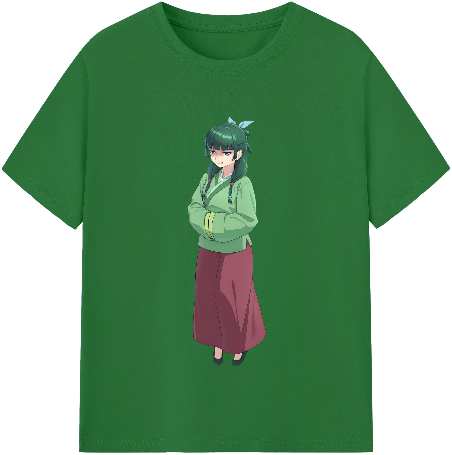 （画像用） 薬屋のひとりごと The Apothecary Diaries 綿100％半袖Tシャツ（フロントプリント）