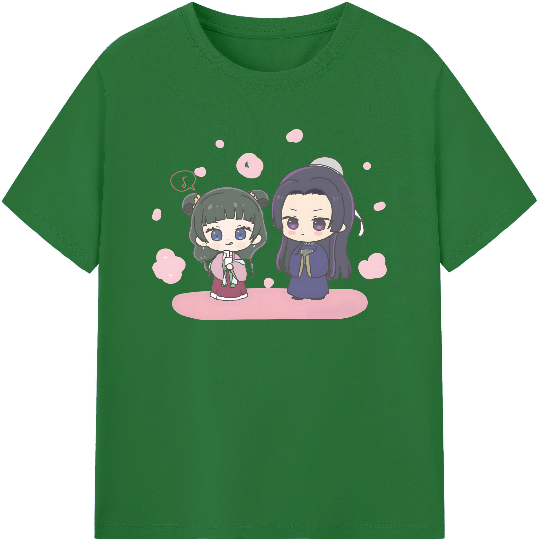 （画像用） 薬屋のひとりごと The Apothecary Diaries 綿100％半袖Tシャツ（フロントプリント）
