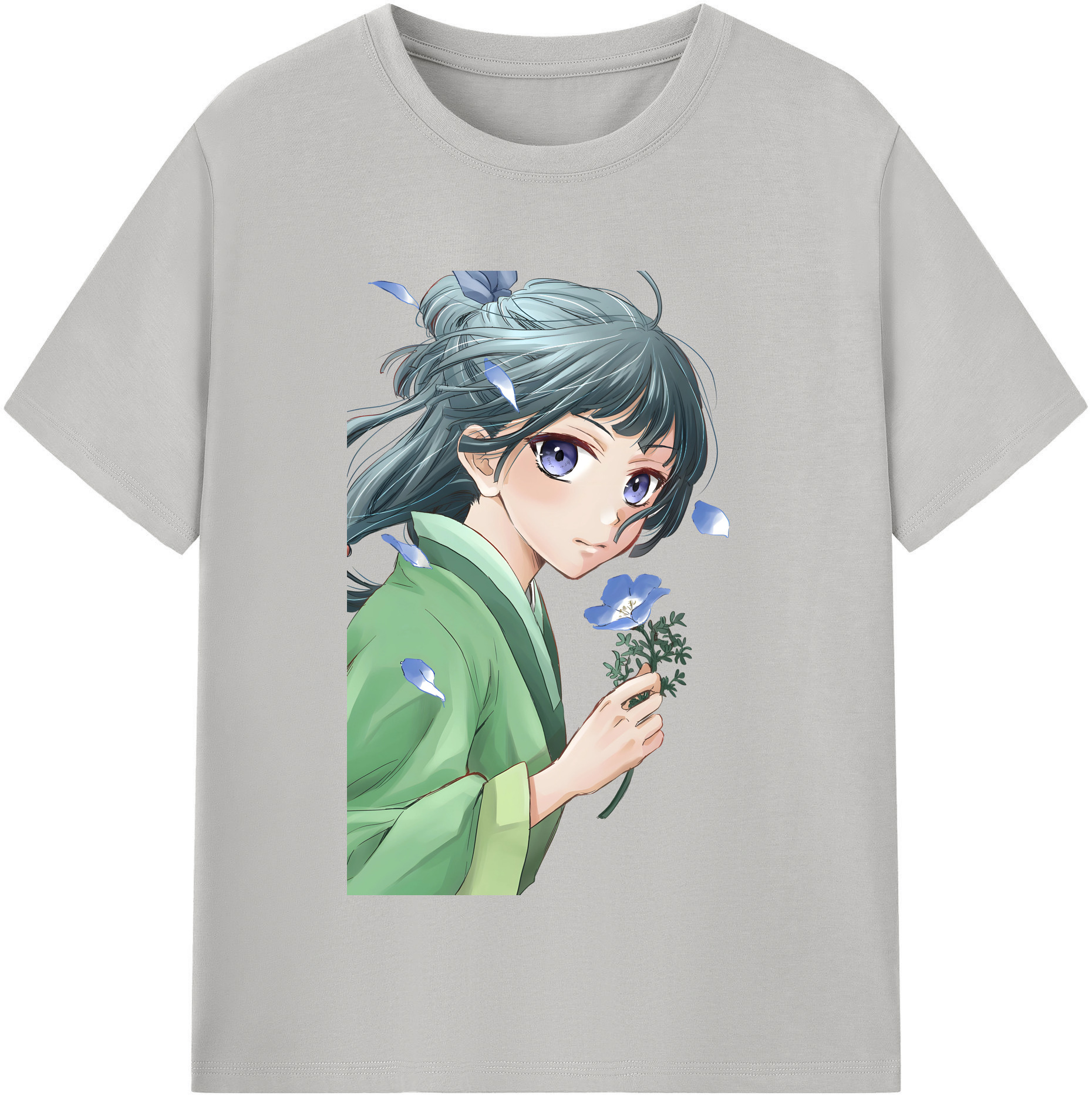 （画像用） 薬屋のひとりごと The Apothecary Diaries 綿100％半袖Tシャツ（フロントプリント）