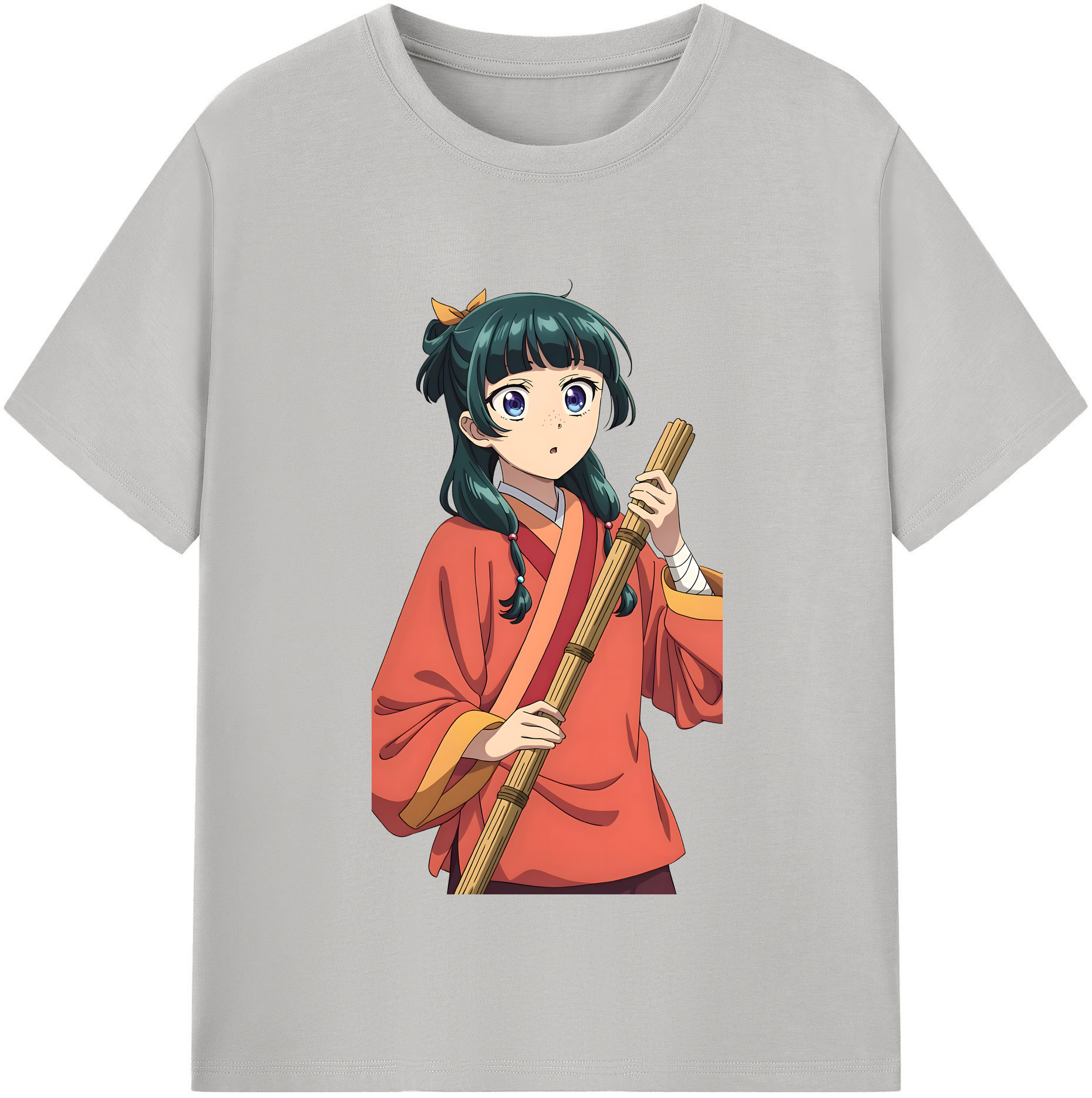 （画像用） 薬屋のひとりごと The Apothecary Diaries 綿100％半袖Tシャツ（フロントプリント）