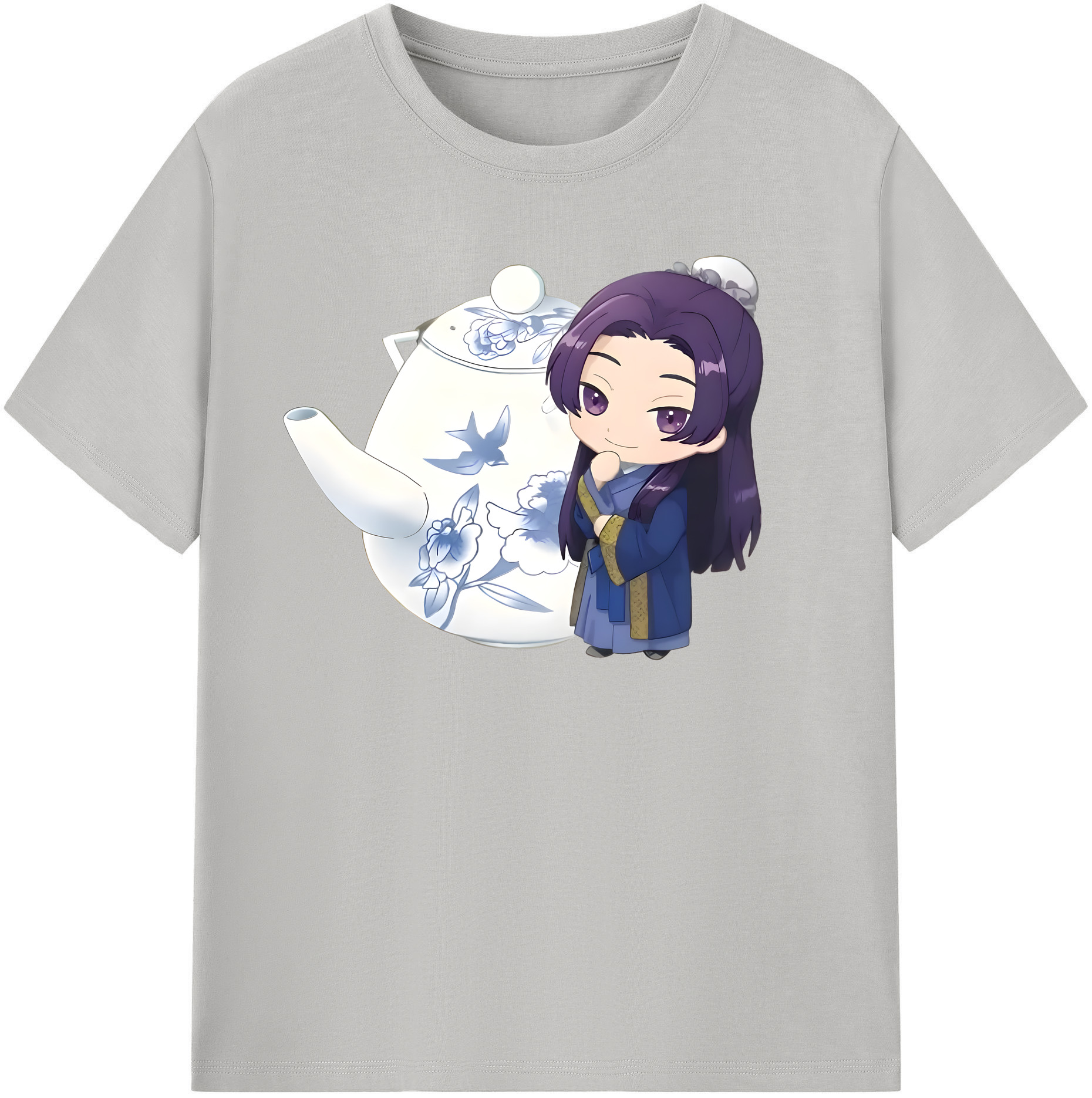 （画像用） 薬屋のひとりごと The Apothecary Diaries 綿100％半袖Tシャツ（フロントプリント）