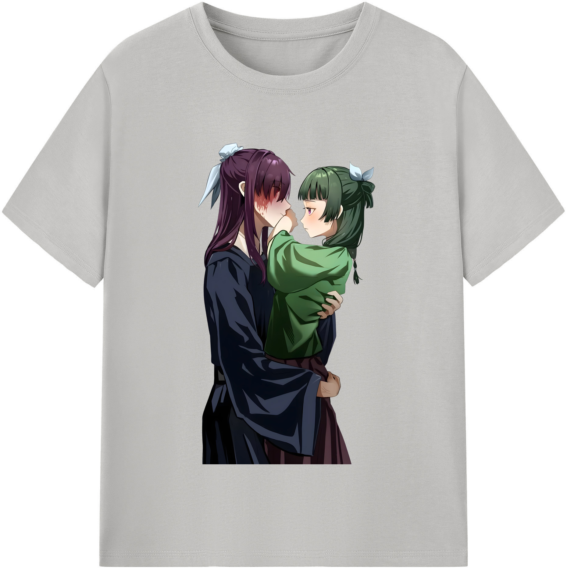 （画像用） 薬屋のひとりごと The Apothecary Diaries 綿100％半袖Tシャツ（フロントプリント）