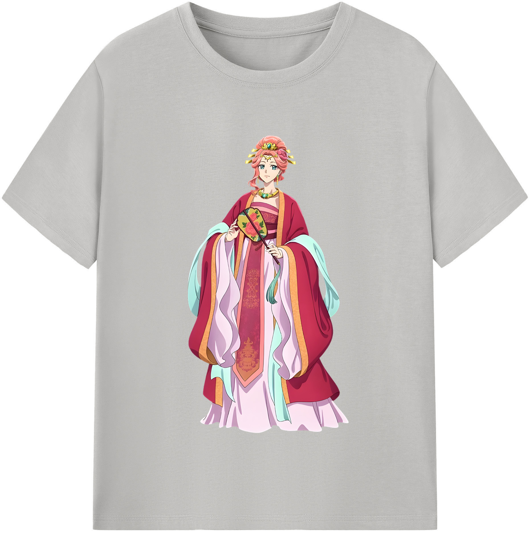 （画像用） 薬屋のひとりごと The Apothecary Diaries 綿100％半袖Tシャツ（フロントプリント）