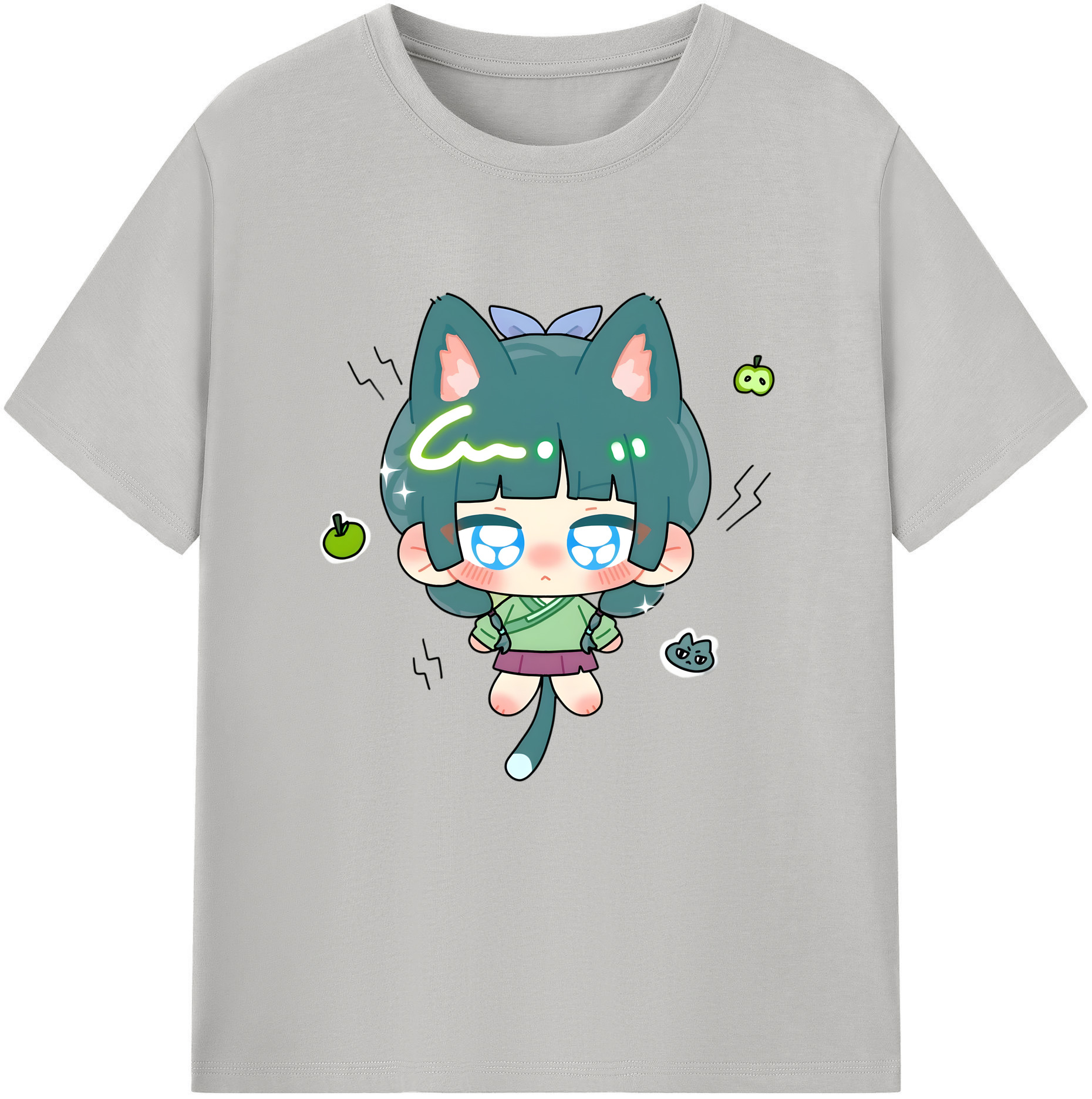 （画像用） 薬屋のひとりごと The Apothecary Diaries 綿100％半袖Tシャツ（フロントプリント）