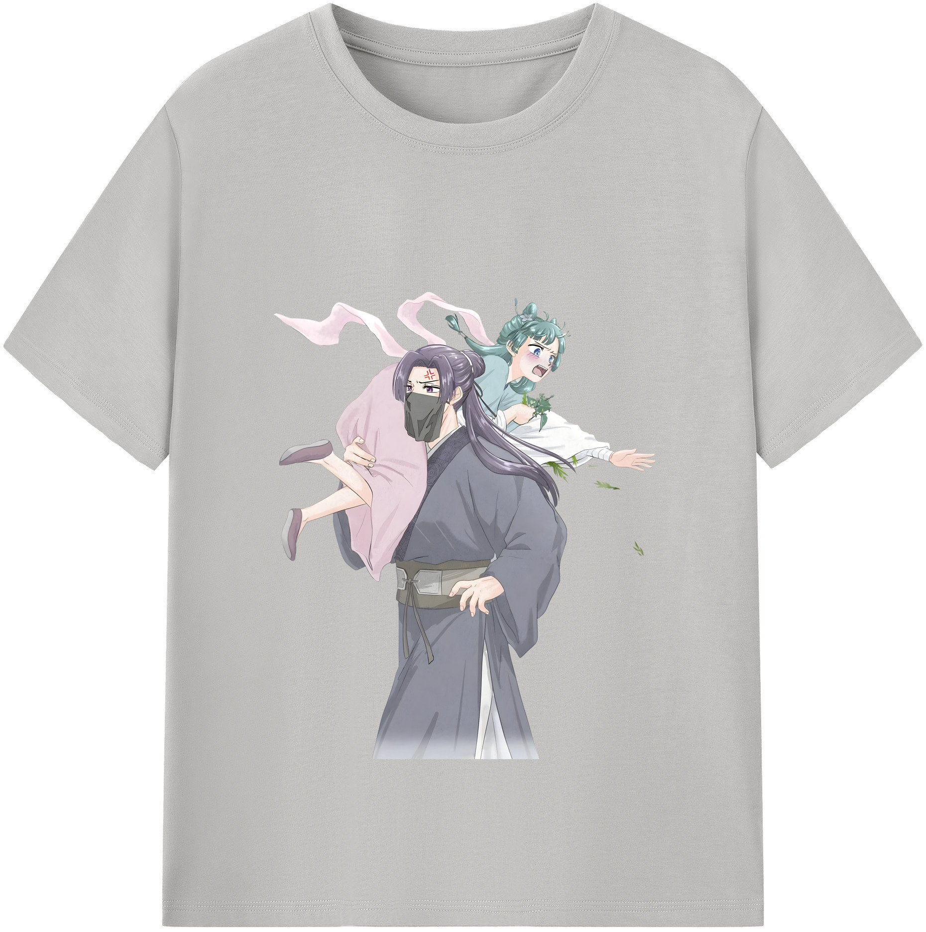 （画像用） 薬屋のひとりごと The Apothecary Diaries 綿100％半袖Tシャツ（フロントプリント）