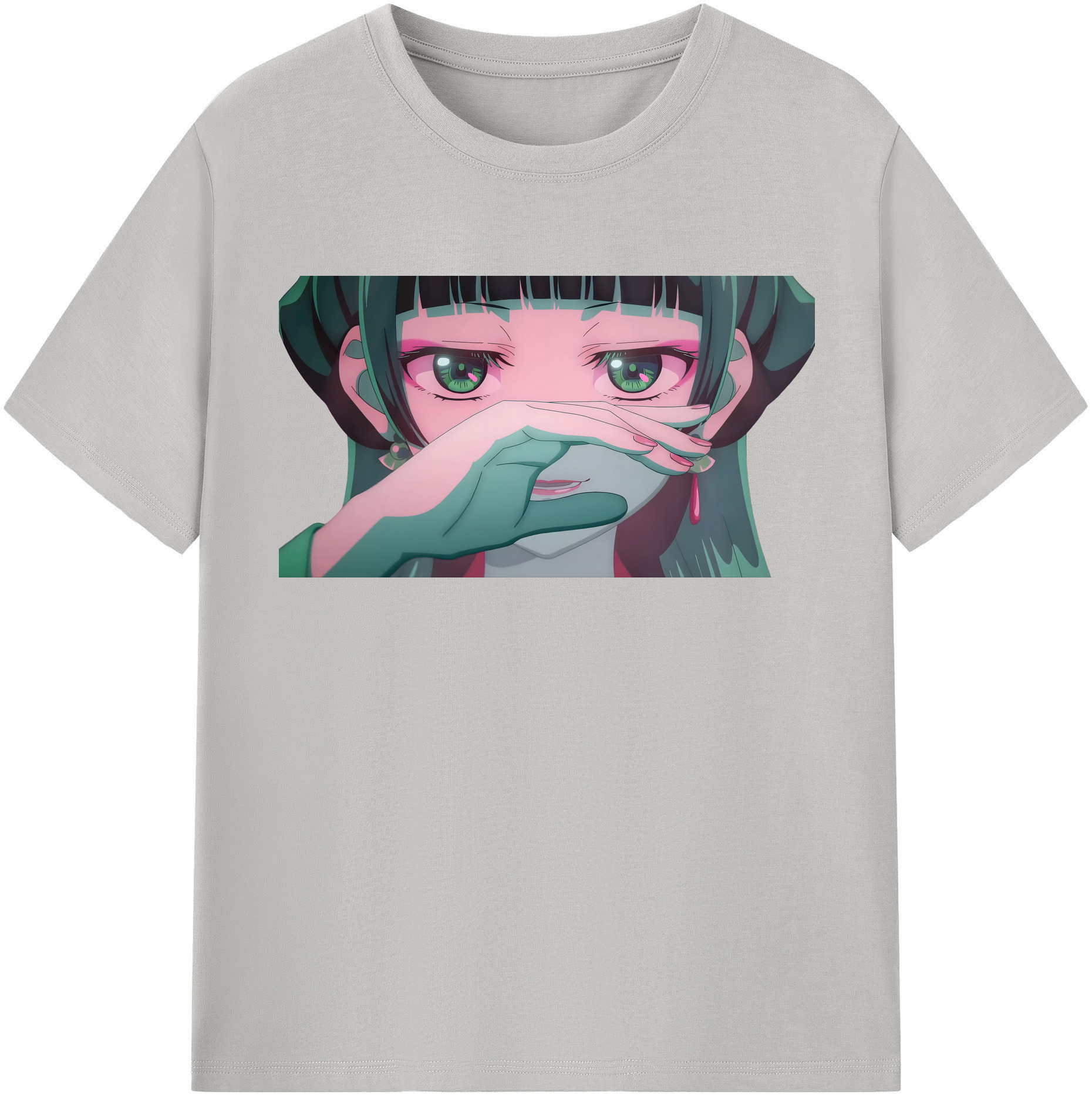 （画像用） 薬屋のひとりごと The Apothecary Diaries 綿100％半袖Tシャツ（フロントプリント）